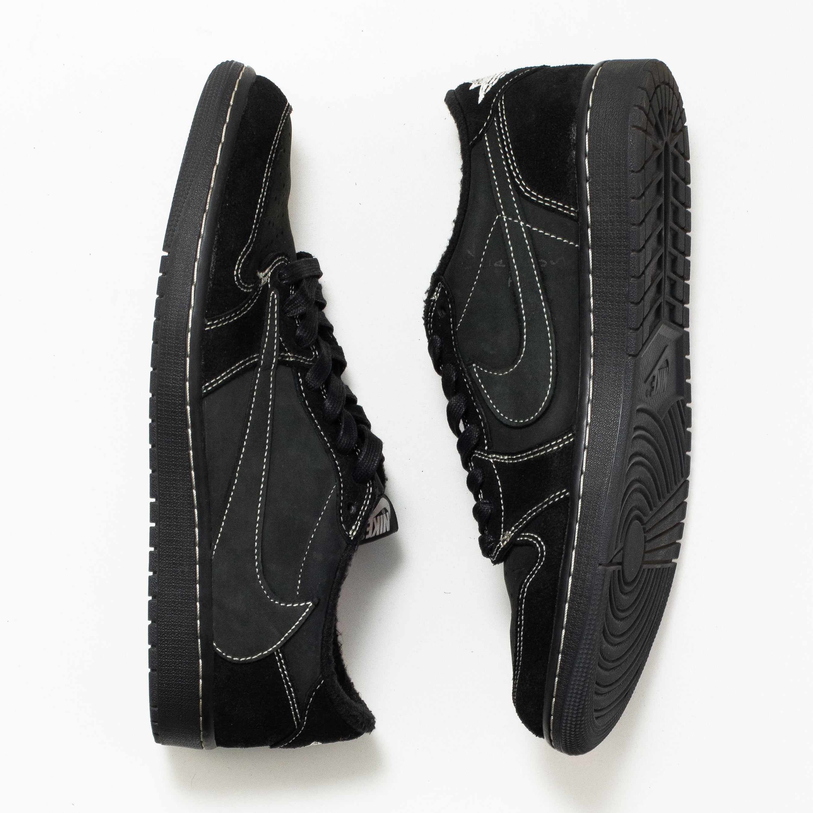 AIR JORDAN 1 LOW TRAVIS SCOTT BLACK PHANTOM [USED - SIZE 11]