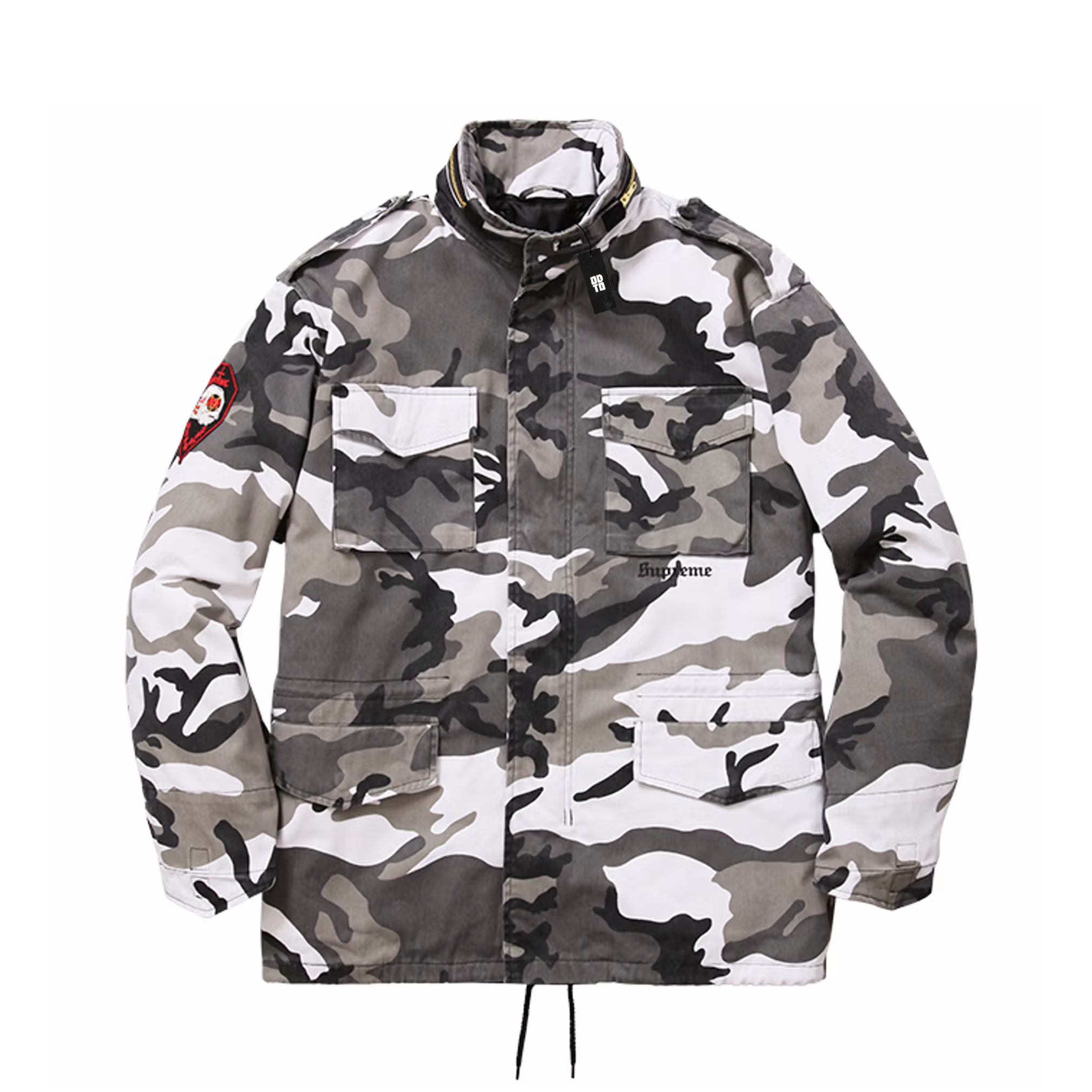 SUPREME SLAYER EAGLE M-65 JACKET SNOW CAMO