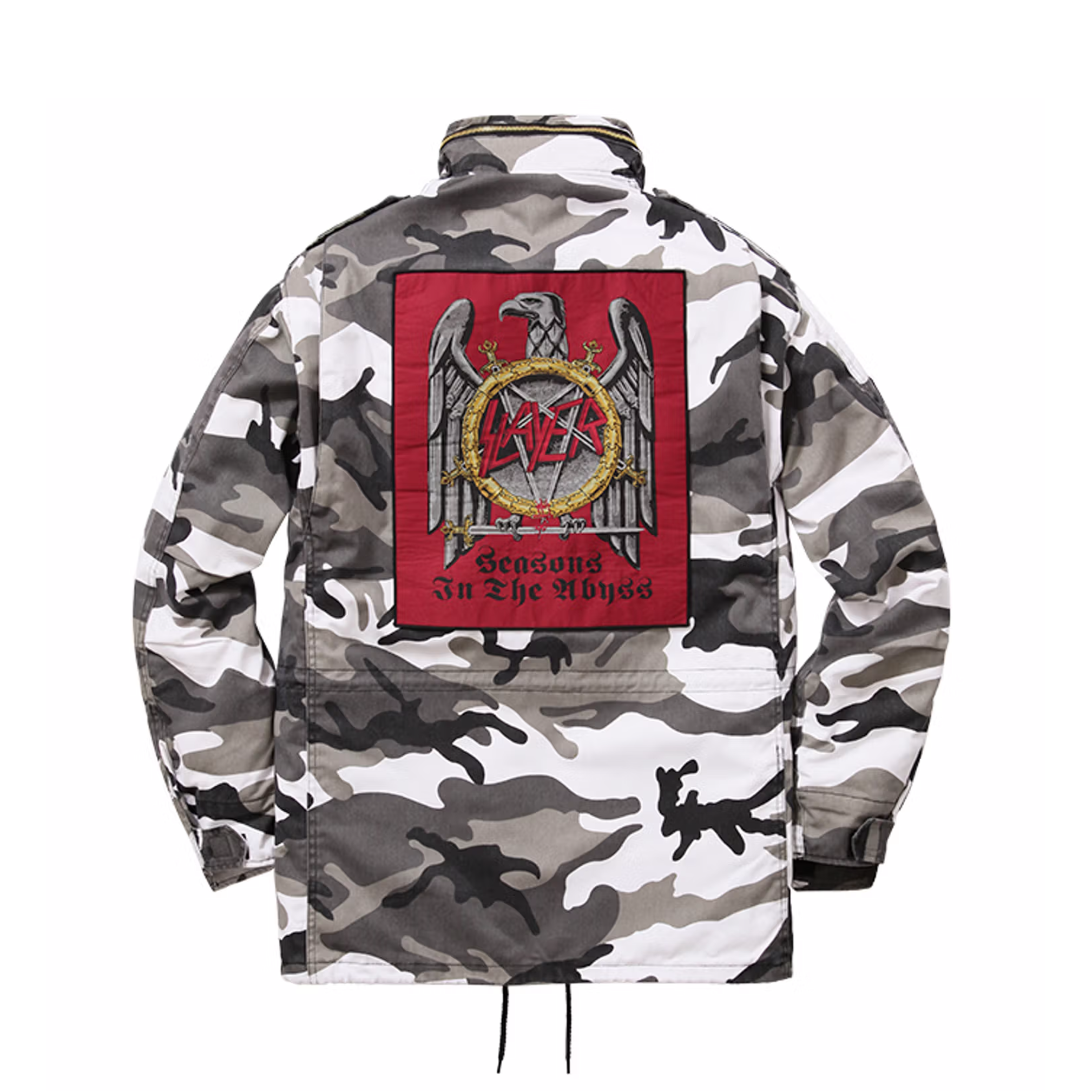 SUPREME SLAYER EAGLE M-65 JACKET SNOW CAMO