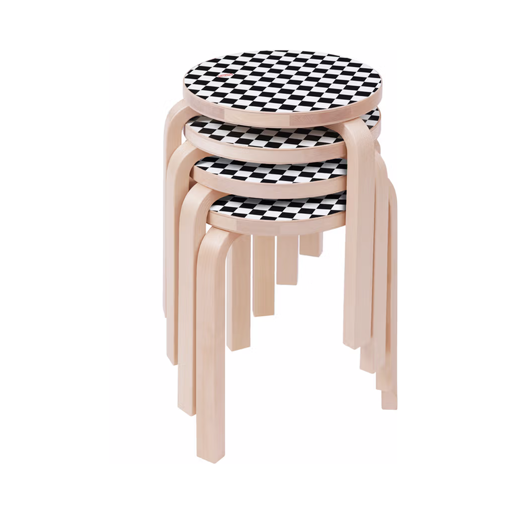 SUPREME ARTEK AALTO STOOL 60 (SET OF 4)