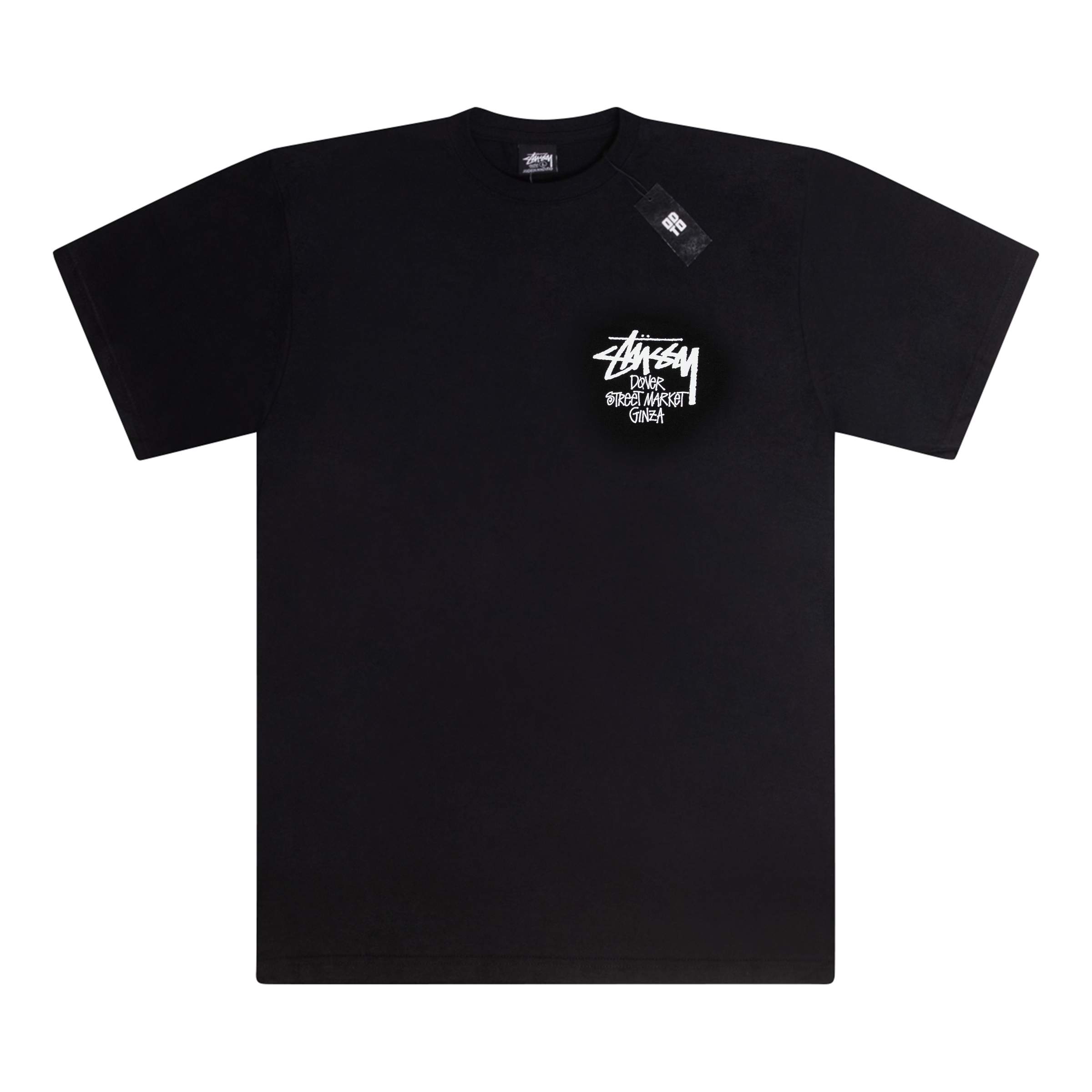 STUSSY DOVER STREET MARKET GINZA TEE BLACK