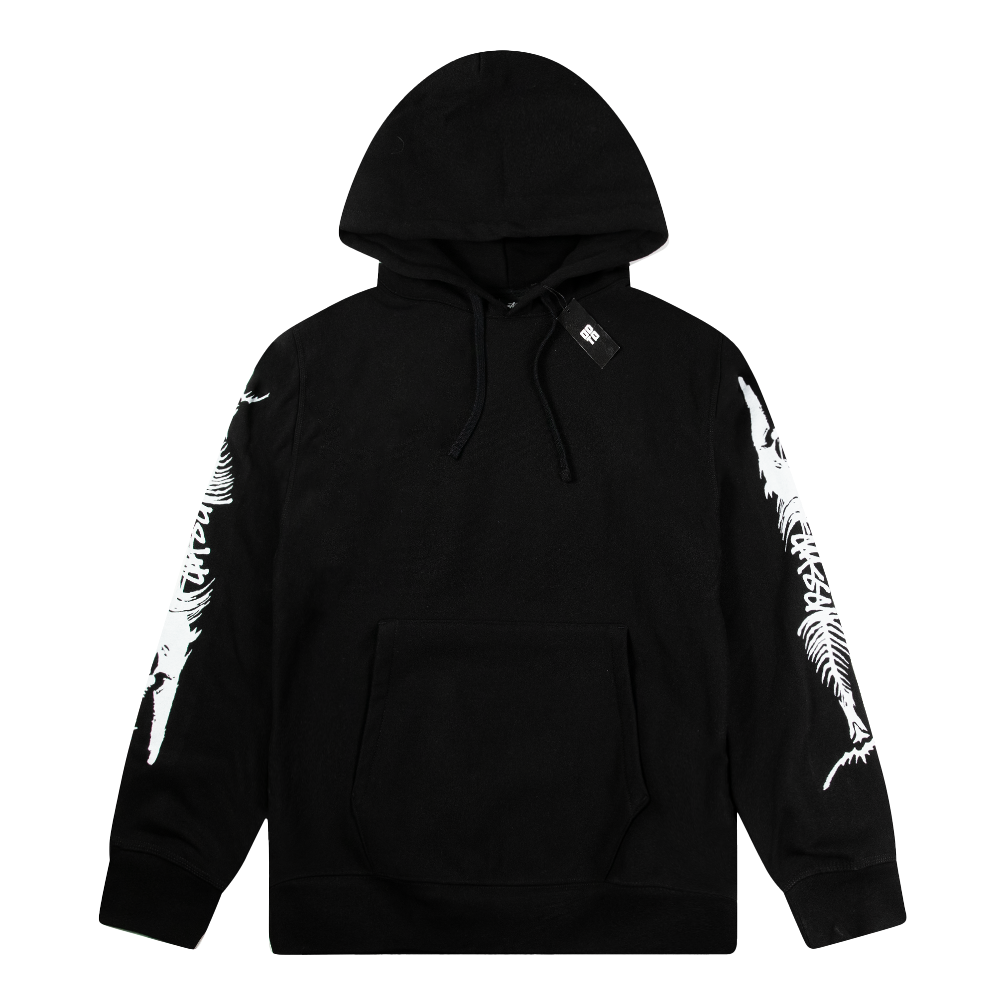 STUSSY BARRACUDA HOODIE BLACK