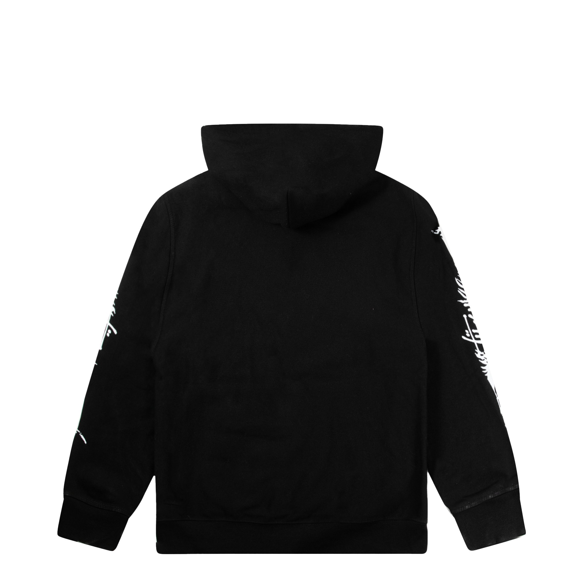 STUSSY BARRACUDA HOODIE BLACK