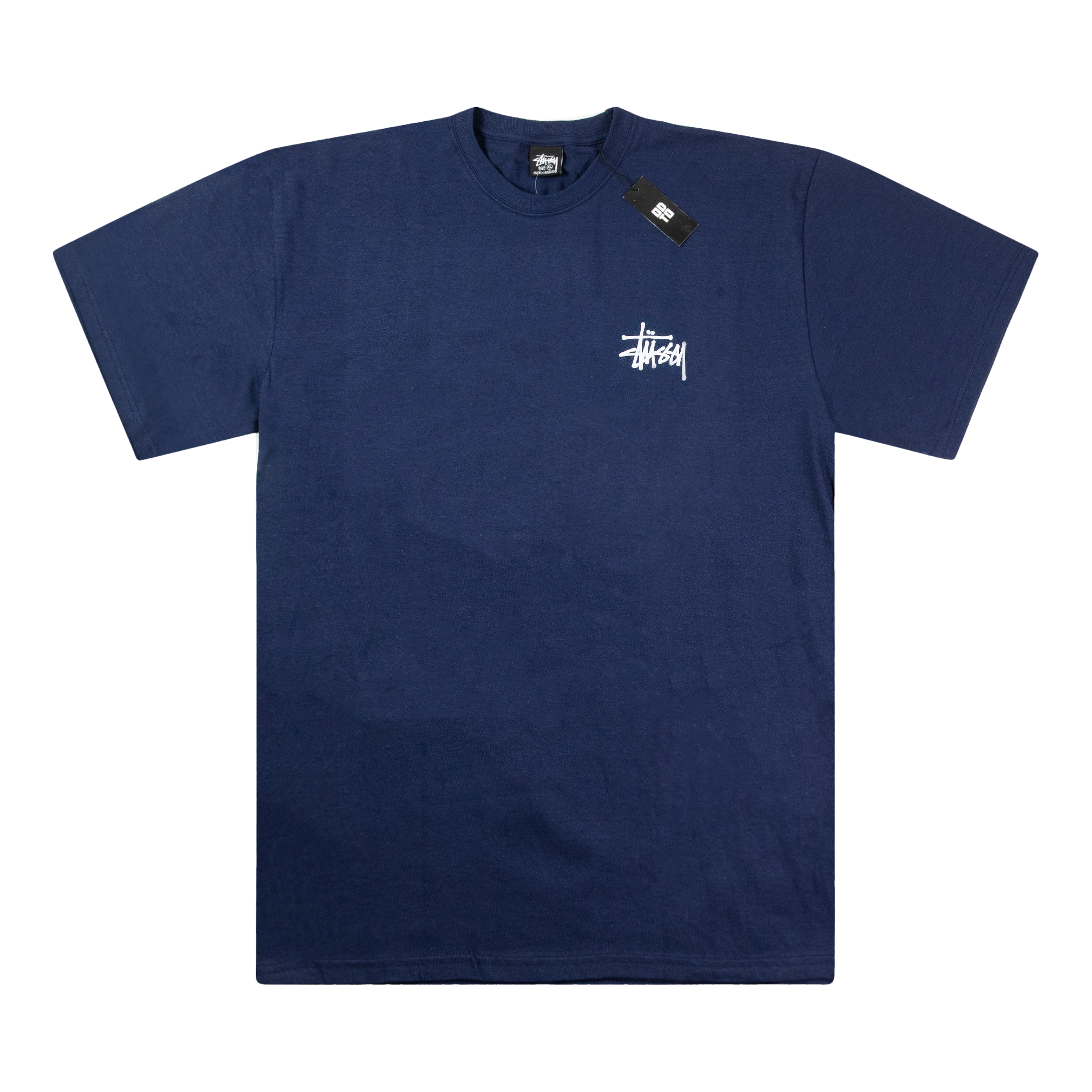 STUSSY BASIC TEE NAVY