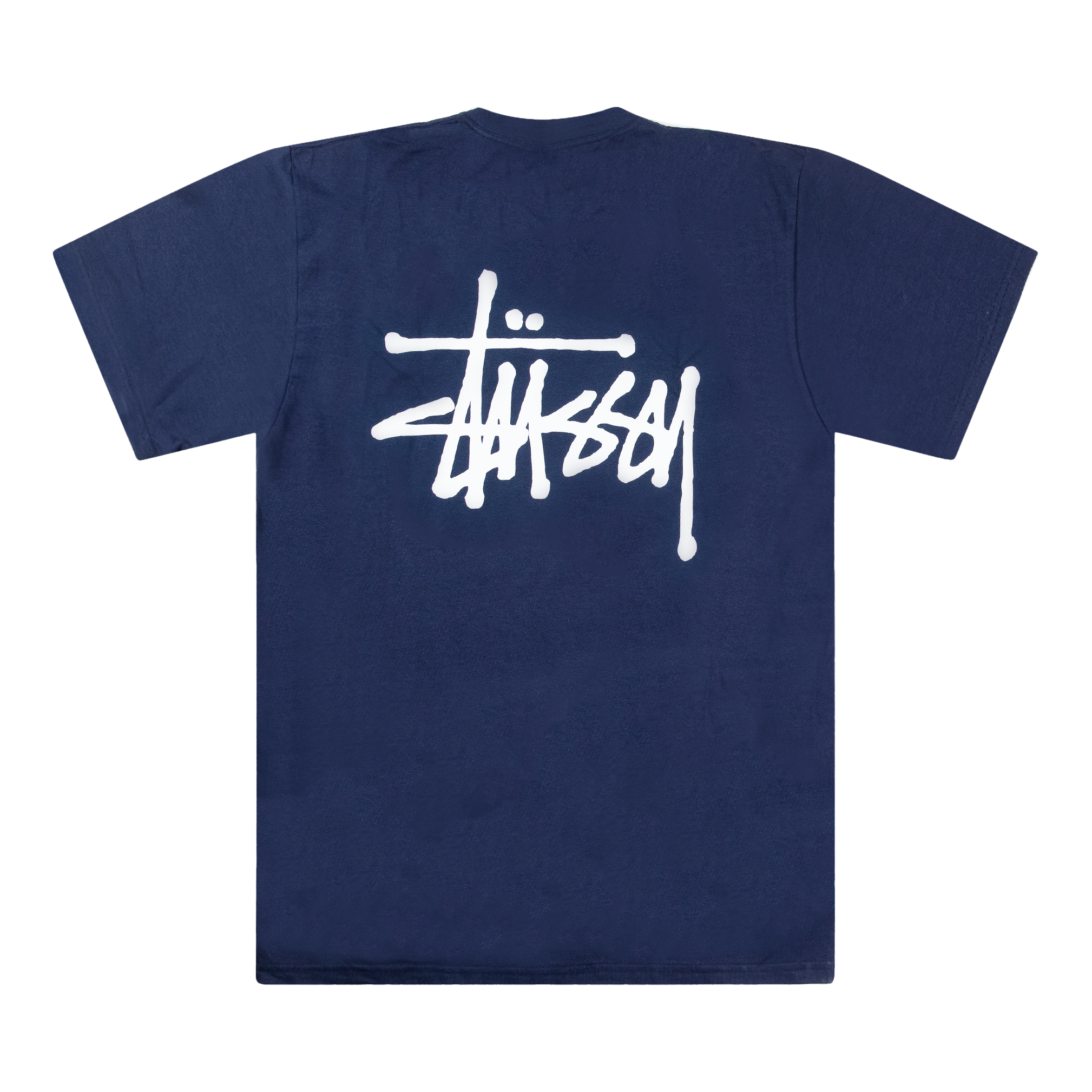 STUSSY BASIC TEE NAVY