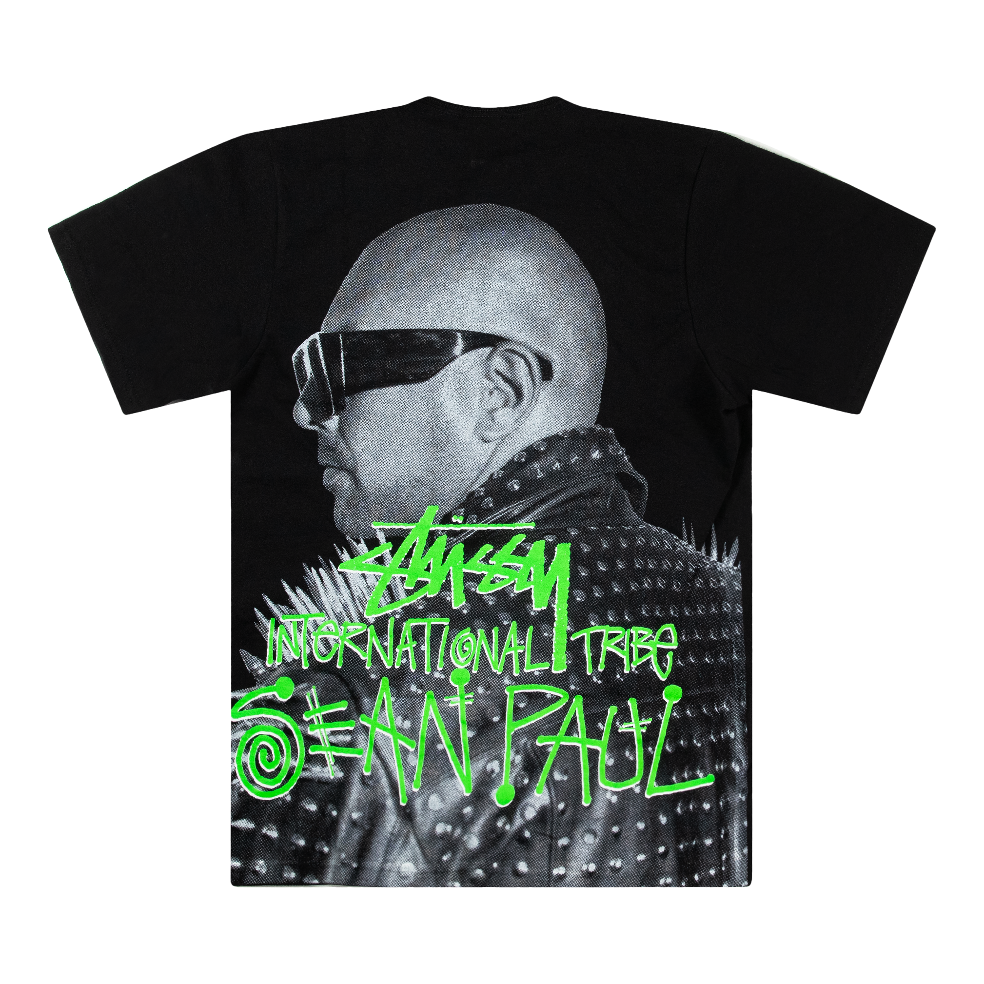 STUSSY SEAN PAUL TEE BLACK