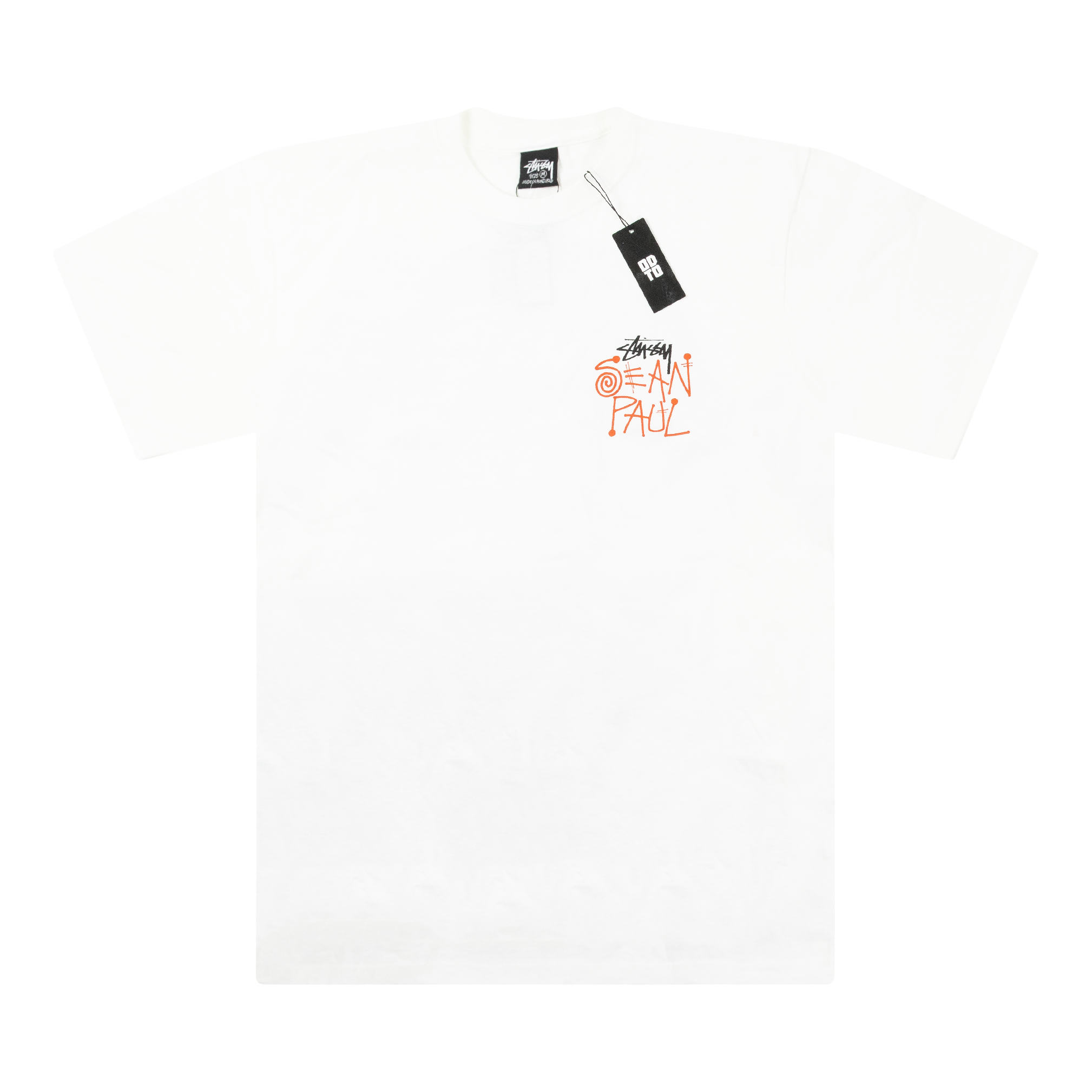 STUSSY SEAN PAUL TEE WHITE