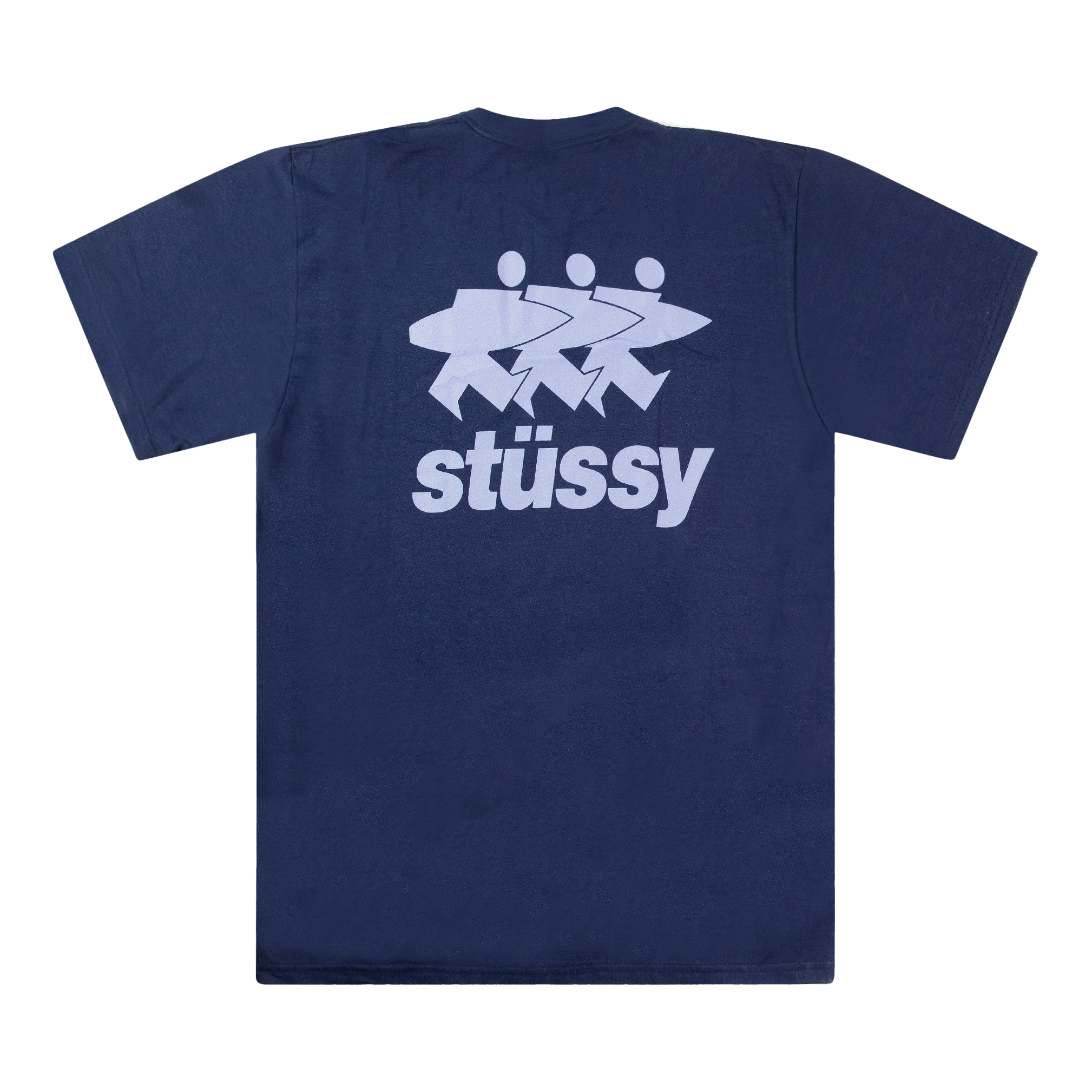 STUSSY SURFWALK TEE NAVY