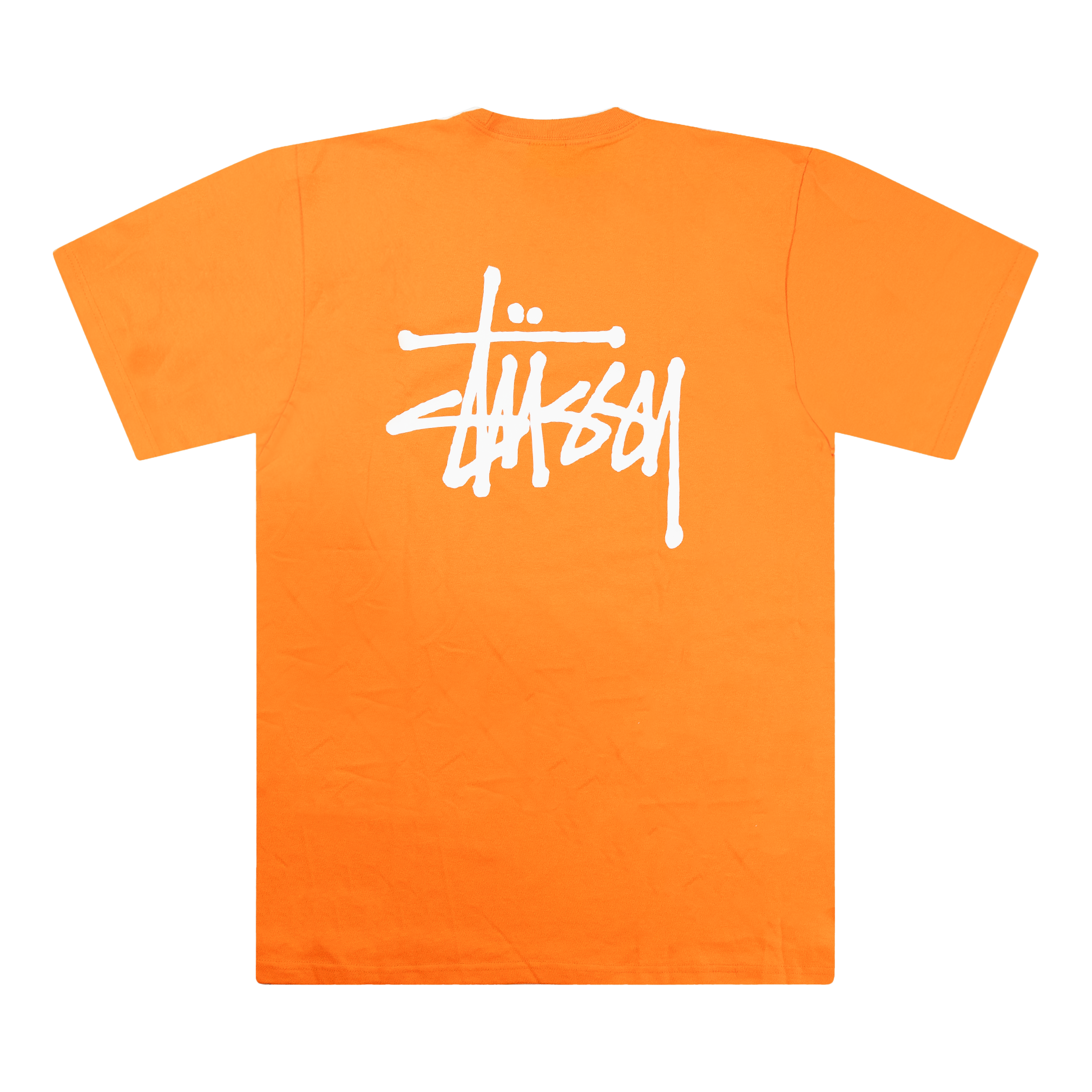 STUSSY BASIC TEE ORANGE