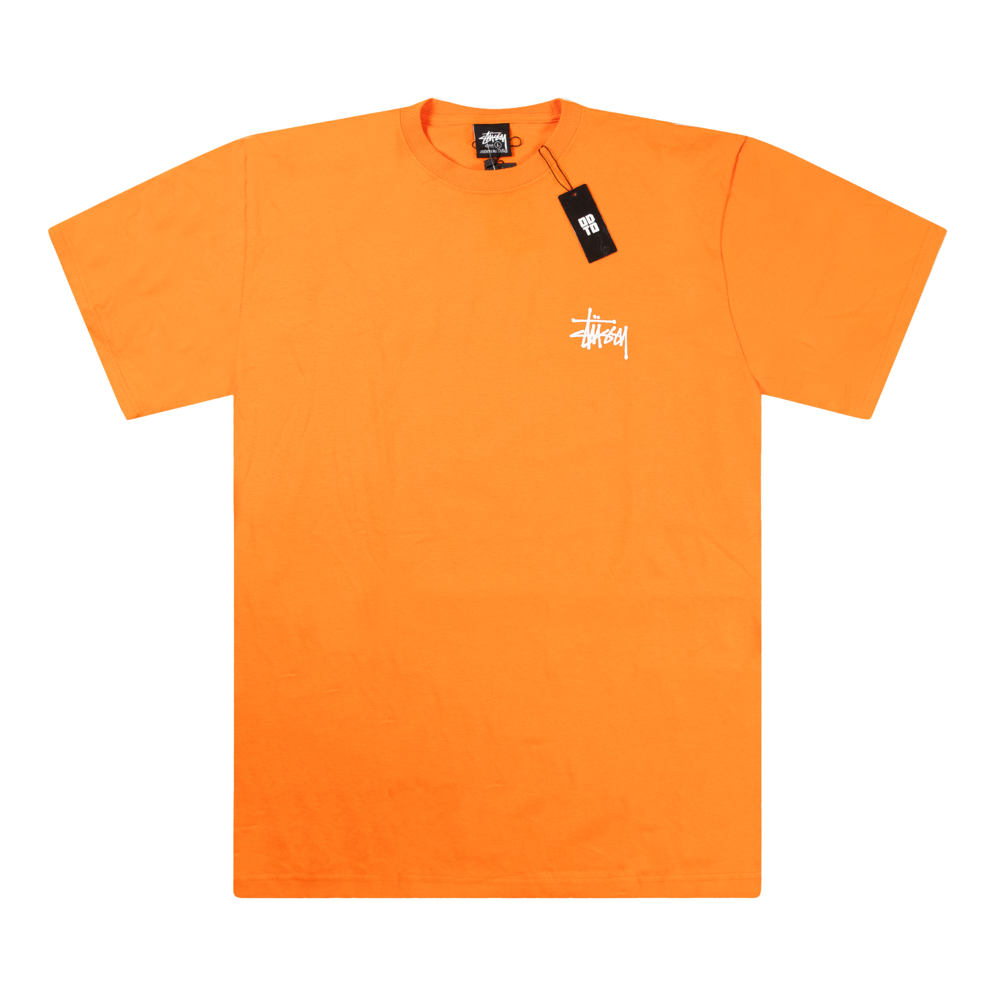 STUSSY BASIC TEE ORANGE