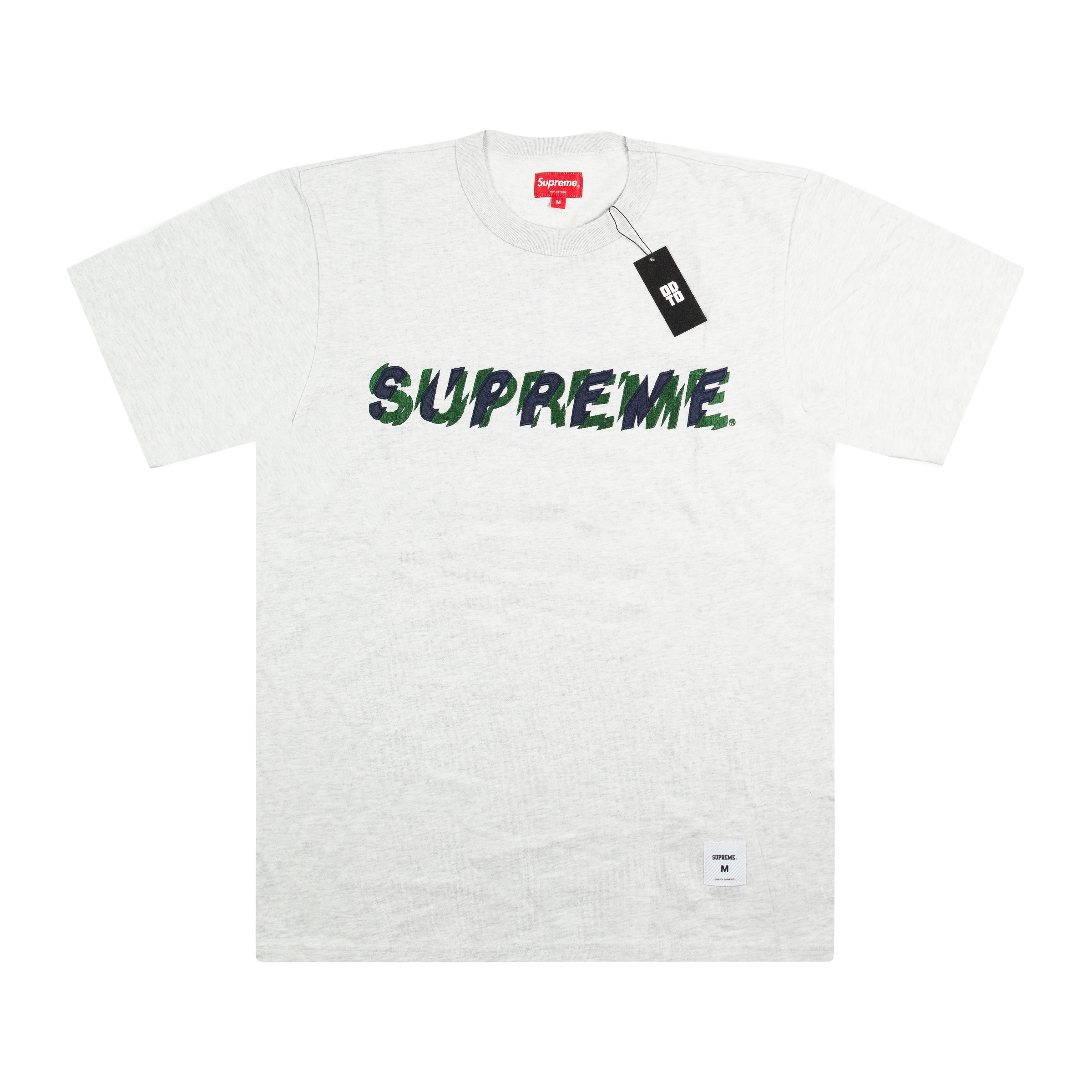 SUPREME SHATTER TEE ASH GREY