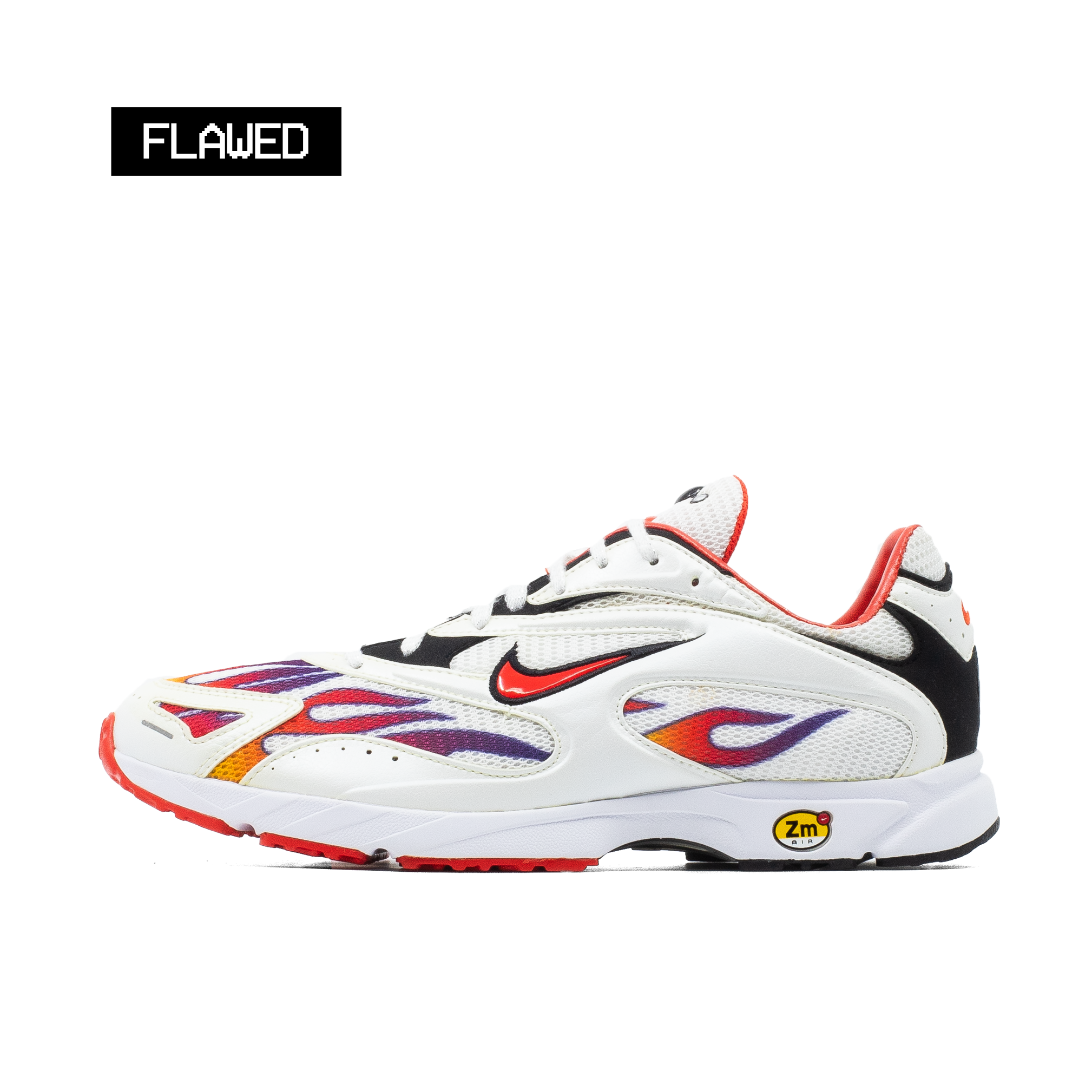 NIKE ZOOM STREAK SPECTRUM PLUS SUPREME WHITE [FLAWED - SIZE 9]