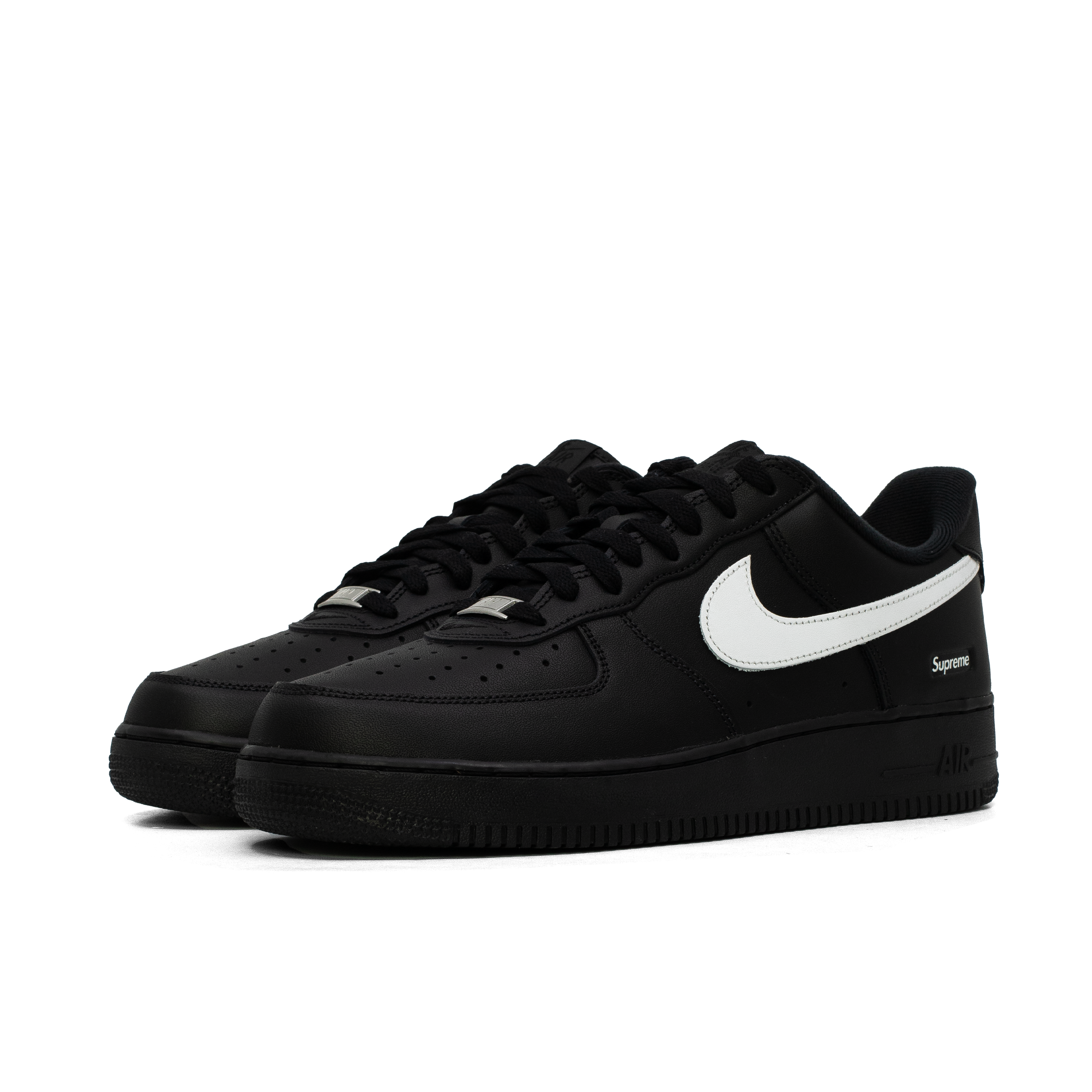 NIKE AIR FORCE 1 LOW SUPREME BLACK WHITE