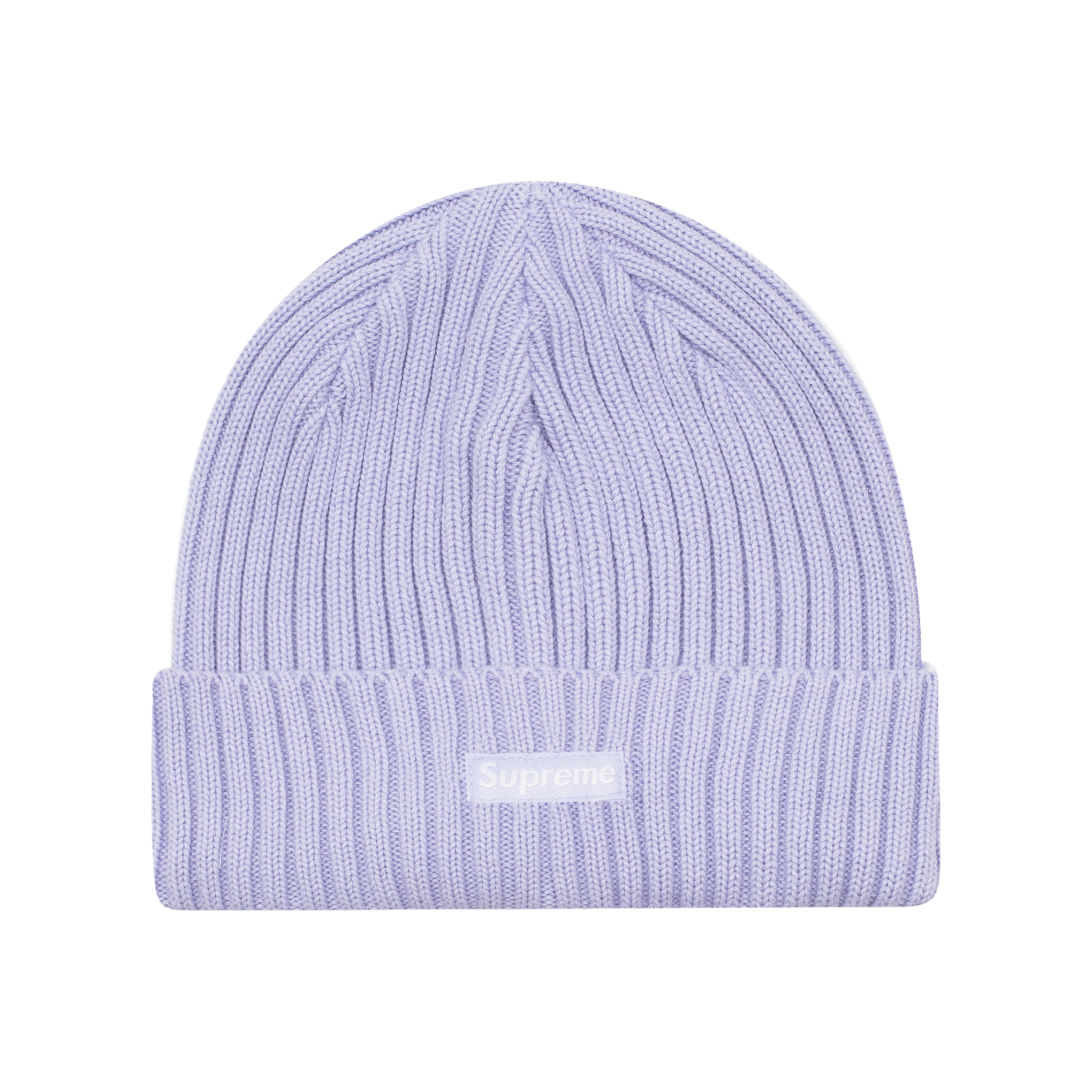 SUPREME SS24 OVERDYED BEANIE LAVENDER