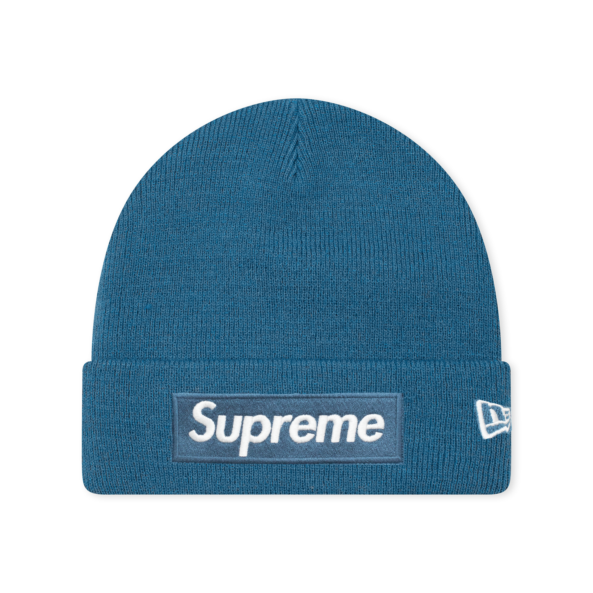 SUPREME FW23 BOX LOGO BEANIE BLUE