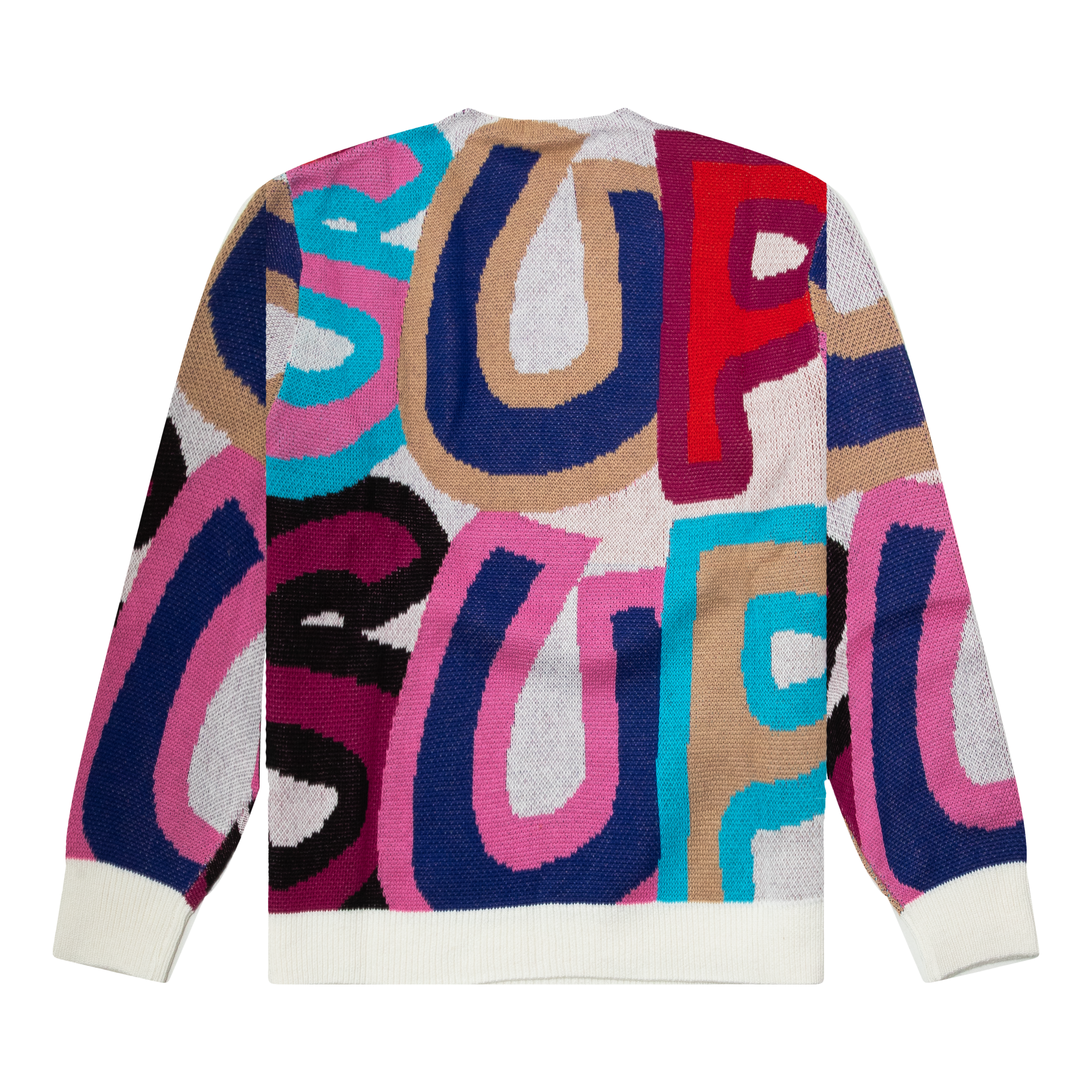 SUPREME SMURFS SWEATER WHITE