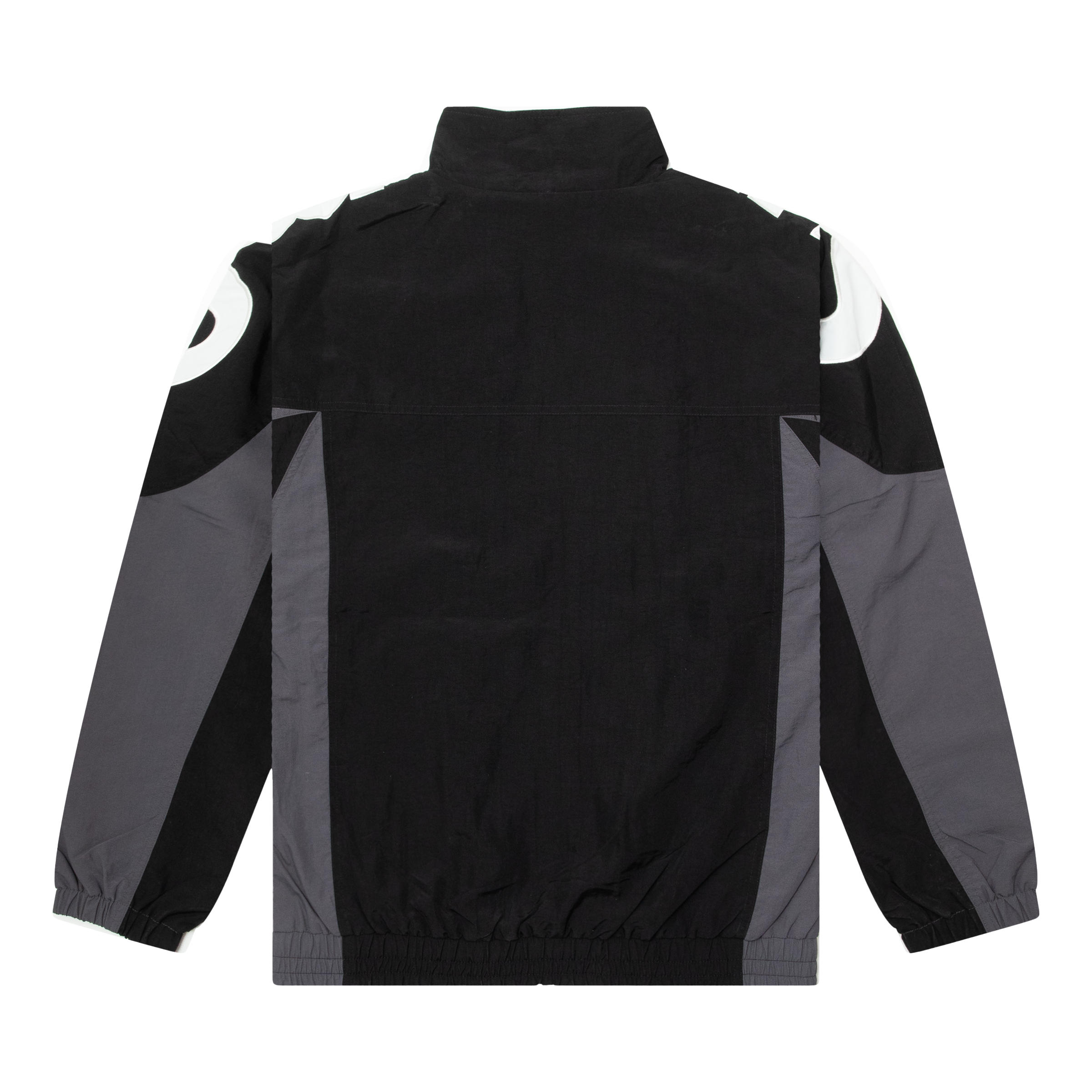 SUPREME SHOULDER LOGO TRACK JACKET BLACK