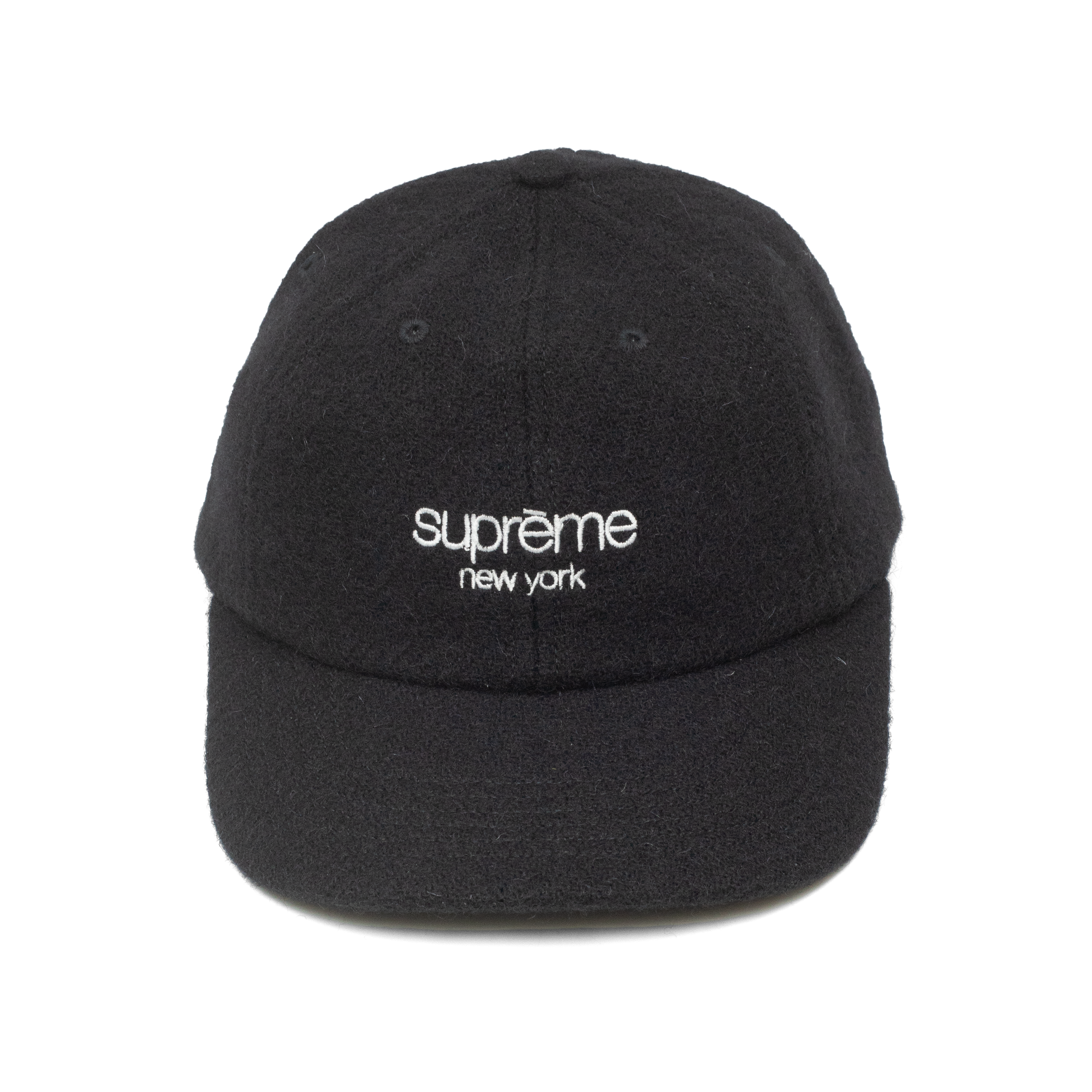 SUPREME HARRIS TWEED 6-PANEL BLACK