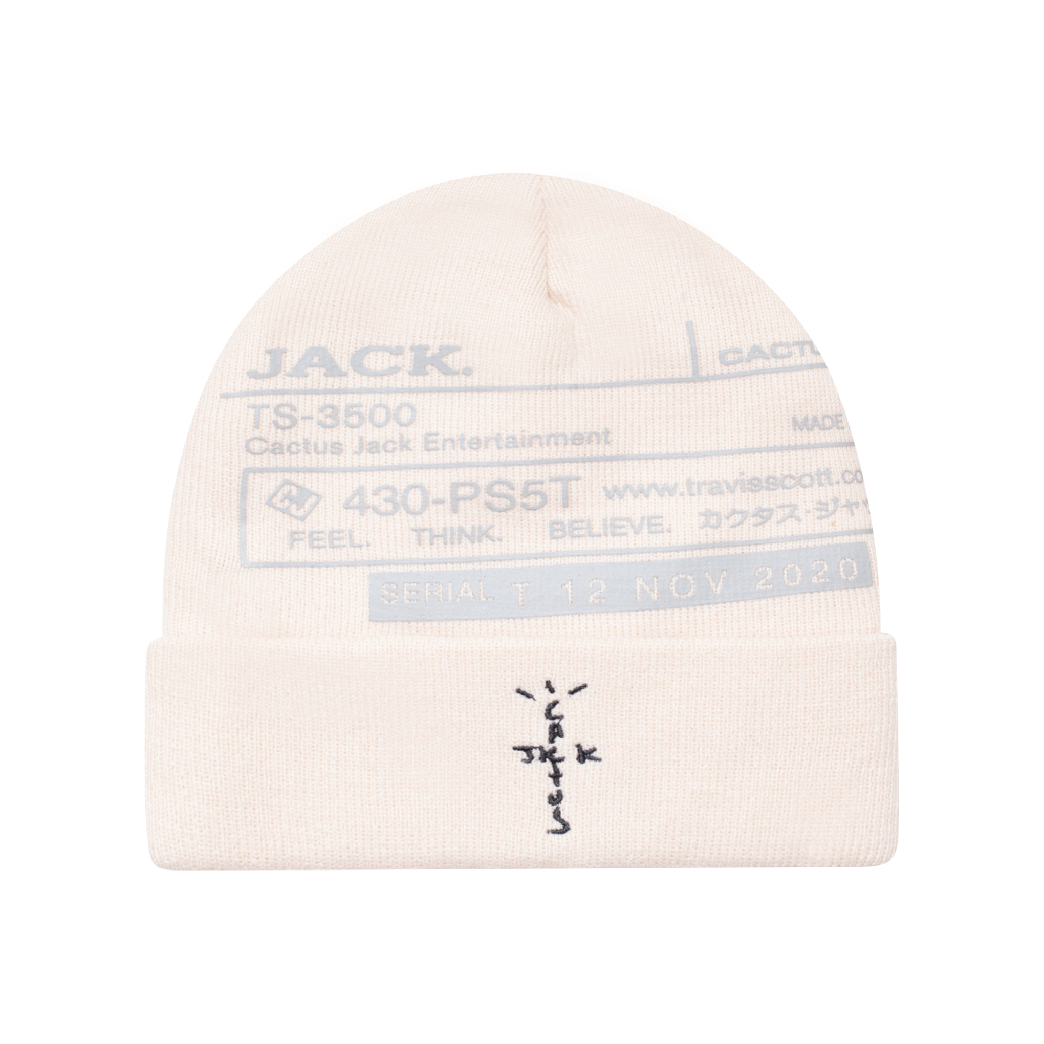 CACTUS JACK SYSTEM II 毛线帽 自然色