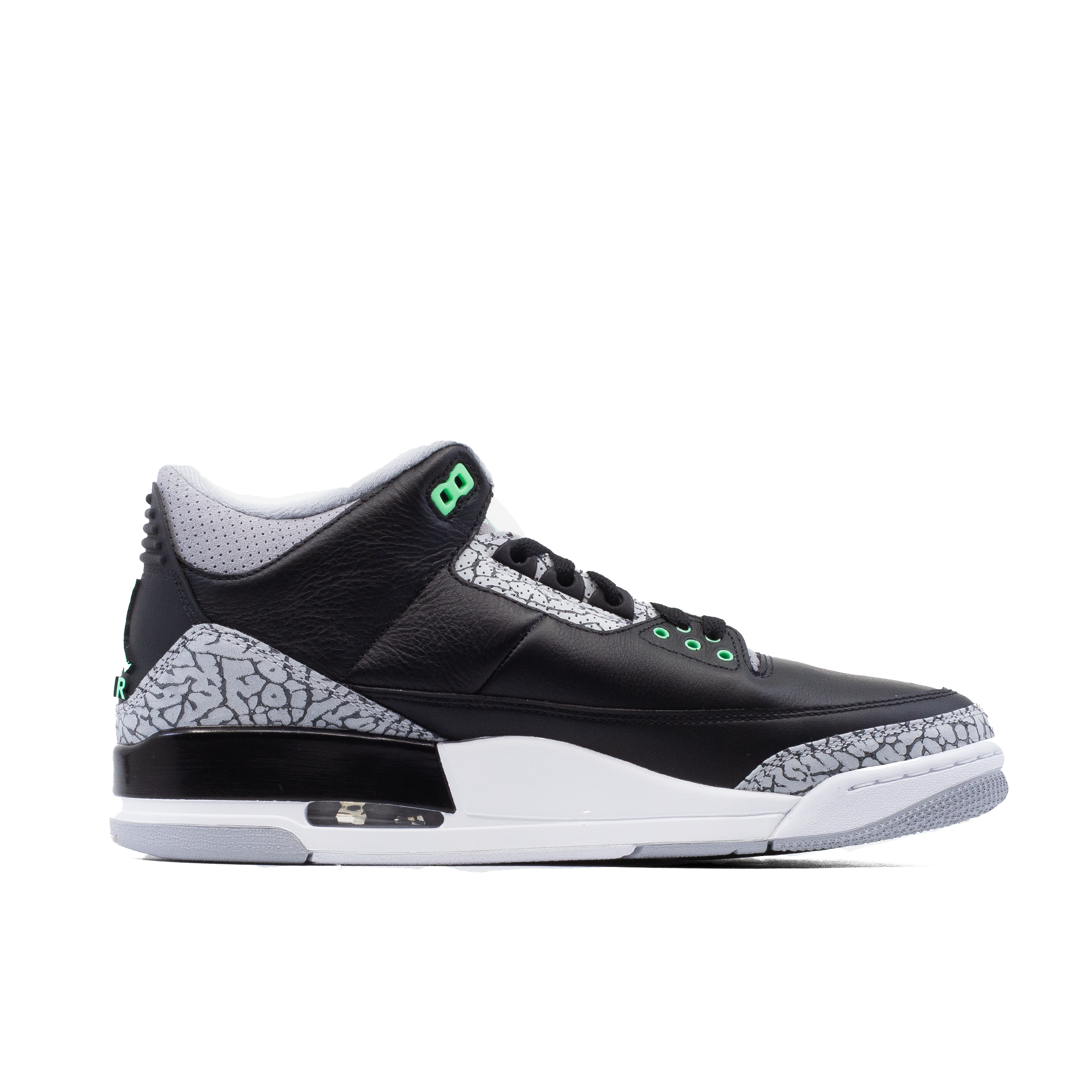 AIR JORDAN 3 GREEN GLOW