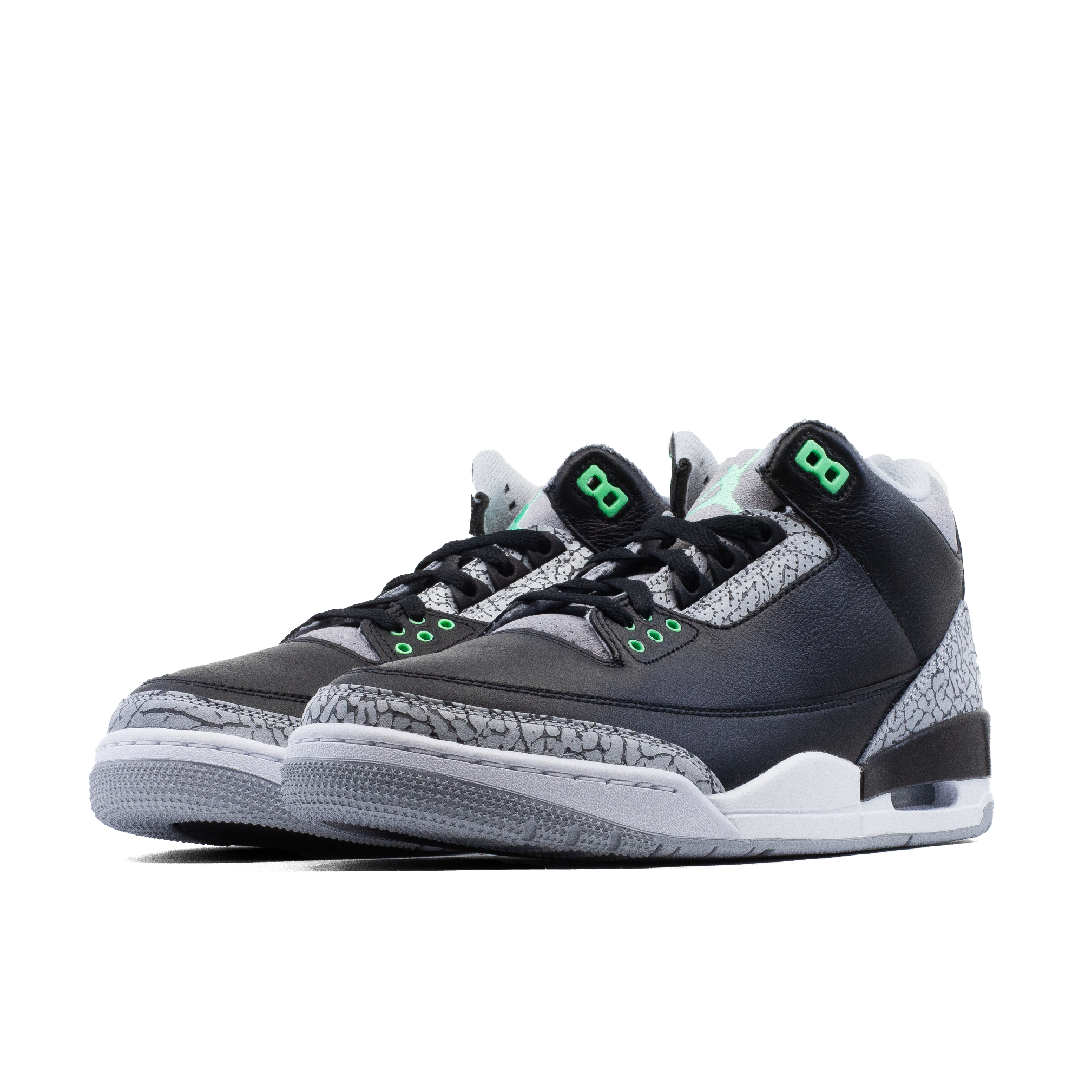 AIR JORDAN 3 GREEN GLOW