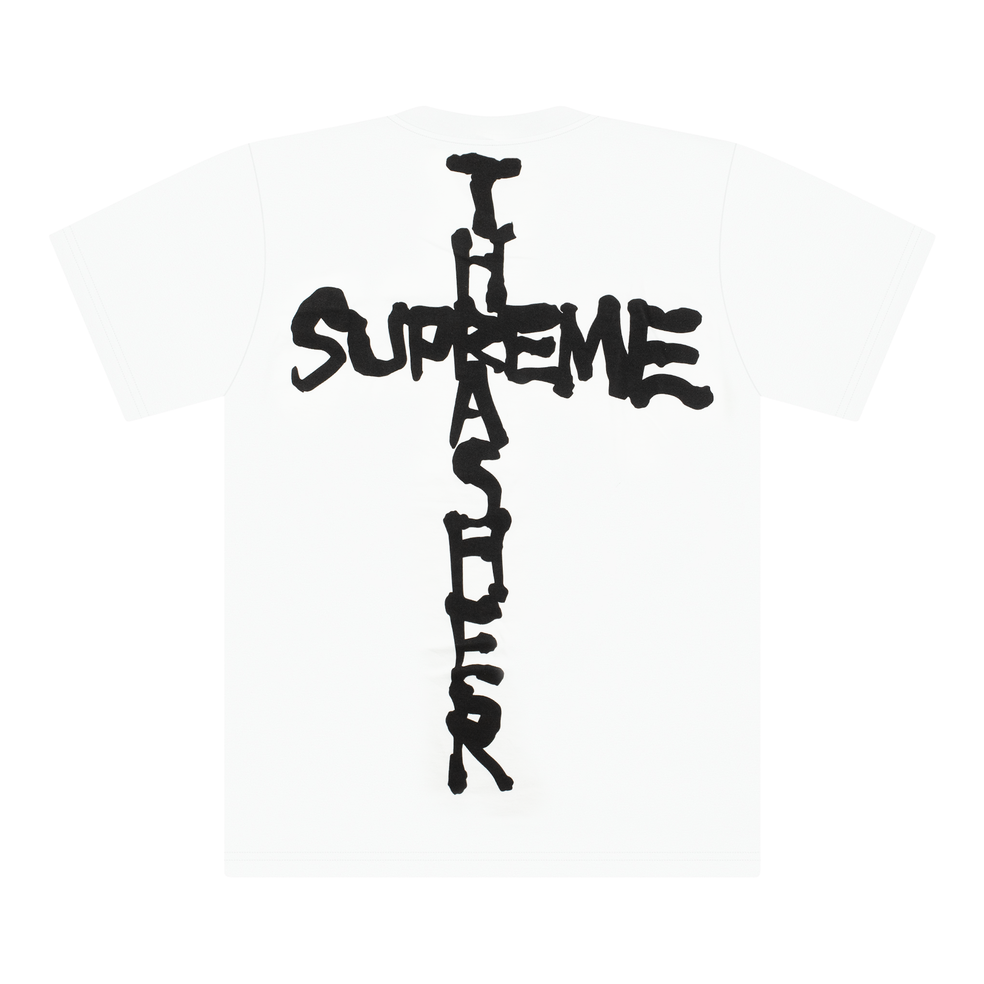 SUPREME THRASHER CROSS TEE WHITE