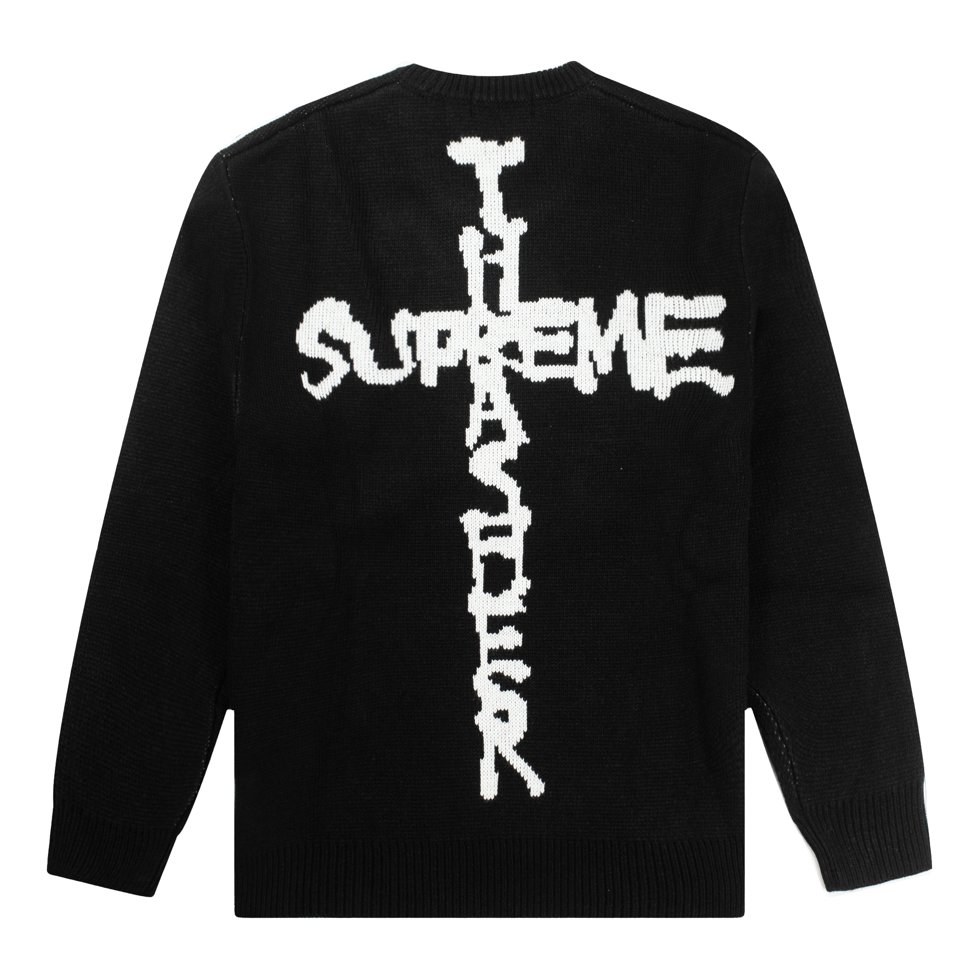 SUPREME FW24 THRASHER SWEATER BLACK