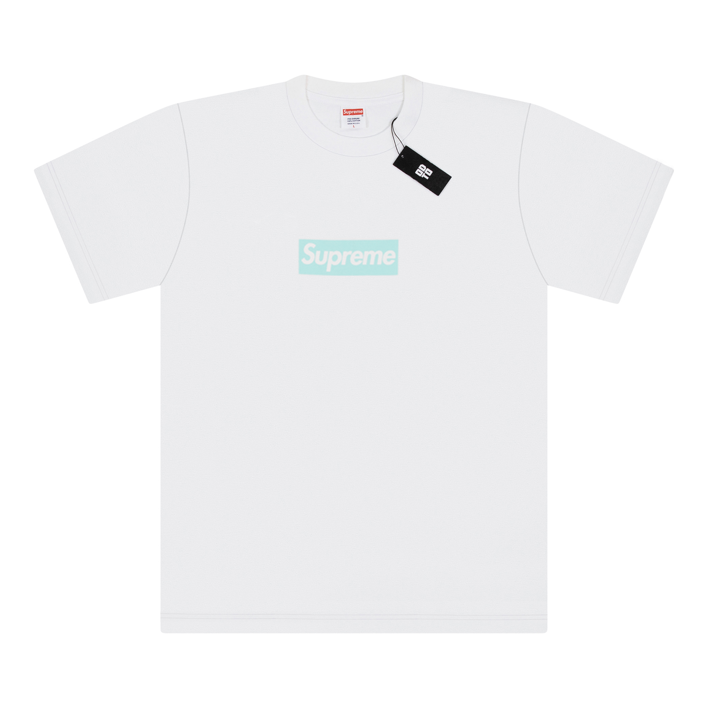 SUPREME TIFFANY & CO. BOX LOGO TEE WHITE