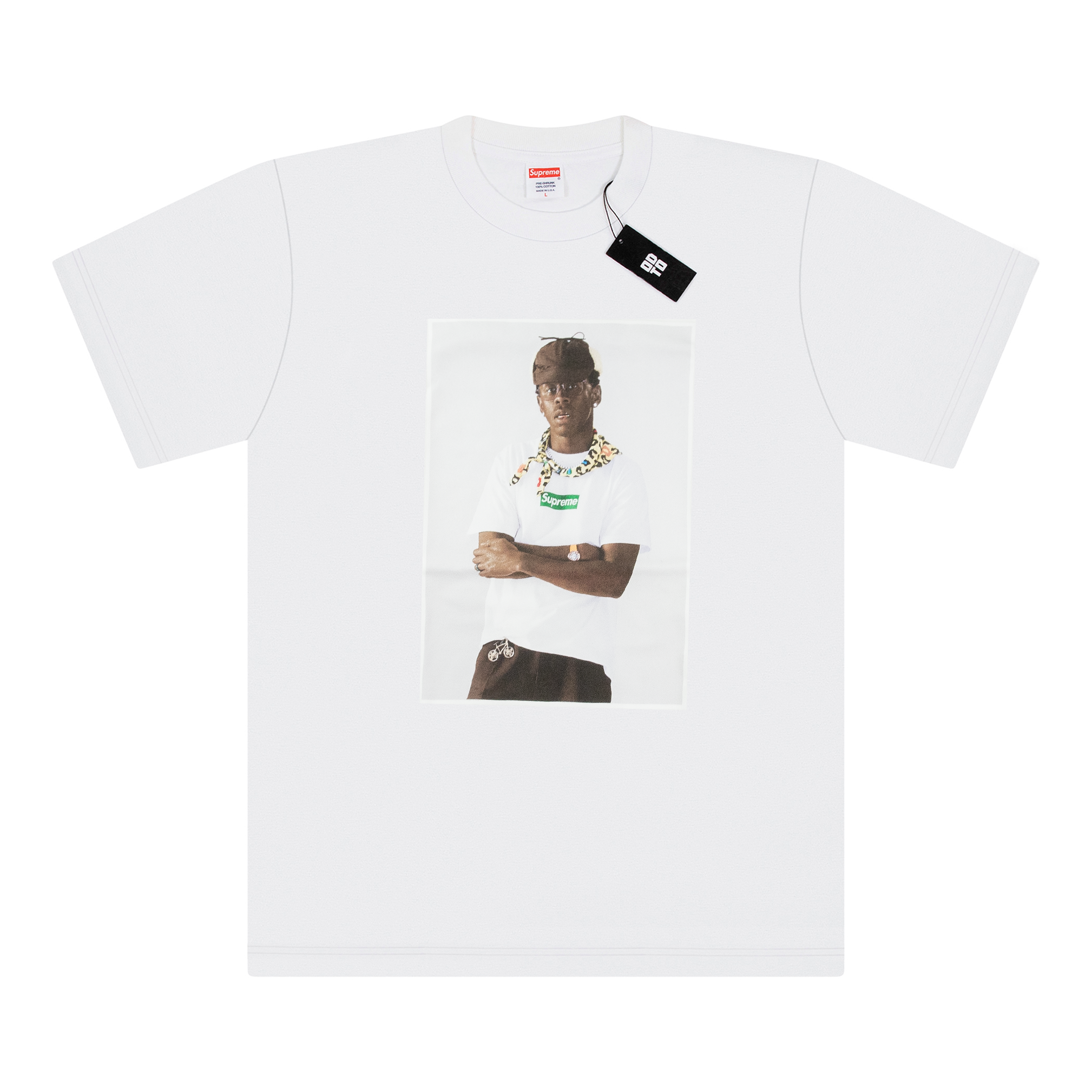 SUPREME TYLER THE CREATOR TEE WHITE