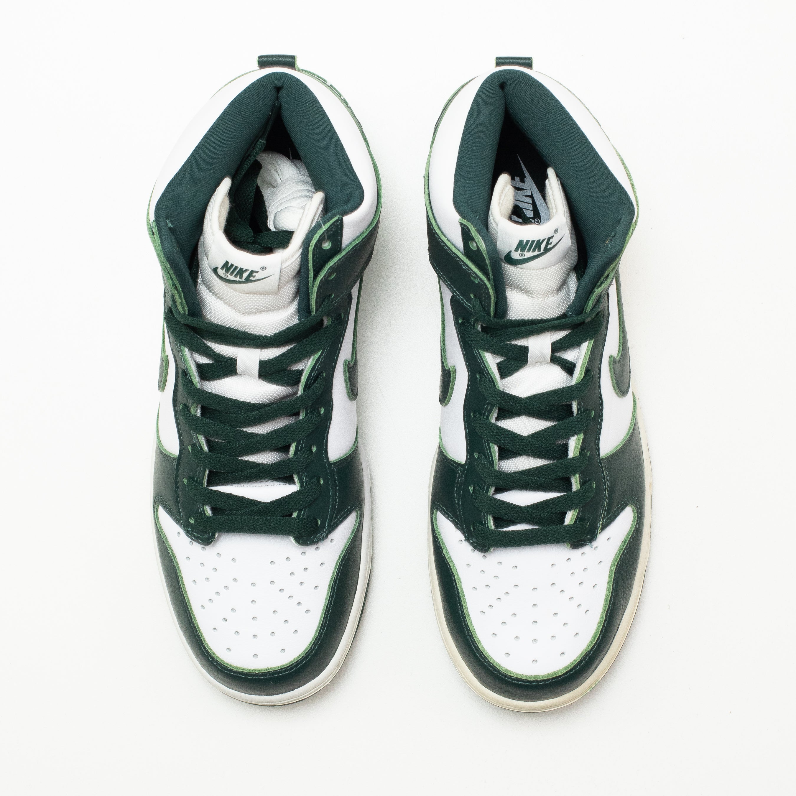 NIKE DUNK HIGH SPARTAN GREEN [FLAWED - SIZE 9]