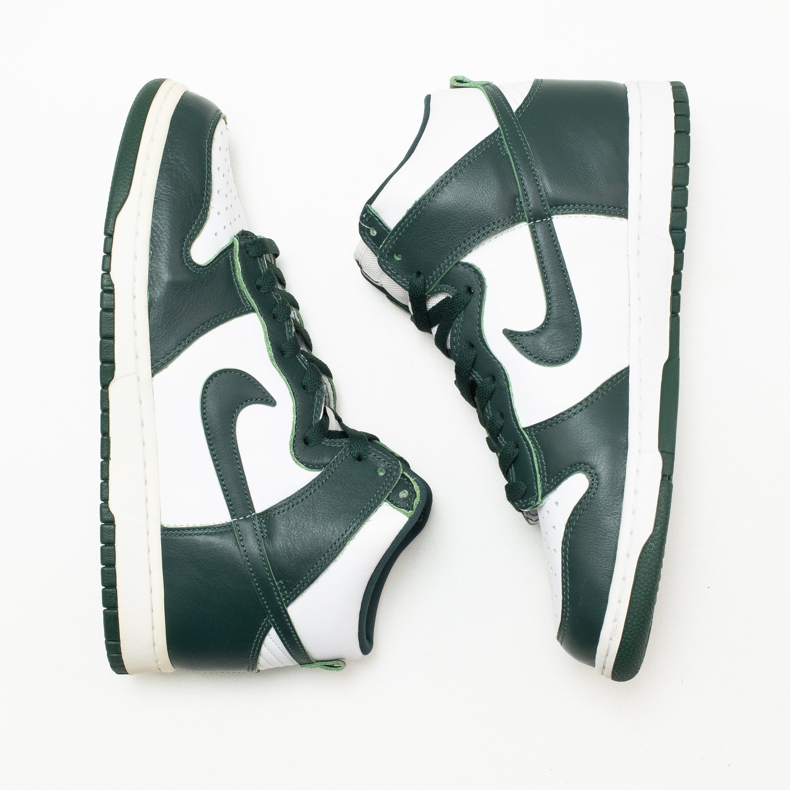 NIKE DUNK HIGH SPARTAN GREEN [FLAWED - SIZE 9]