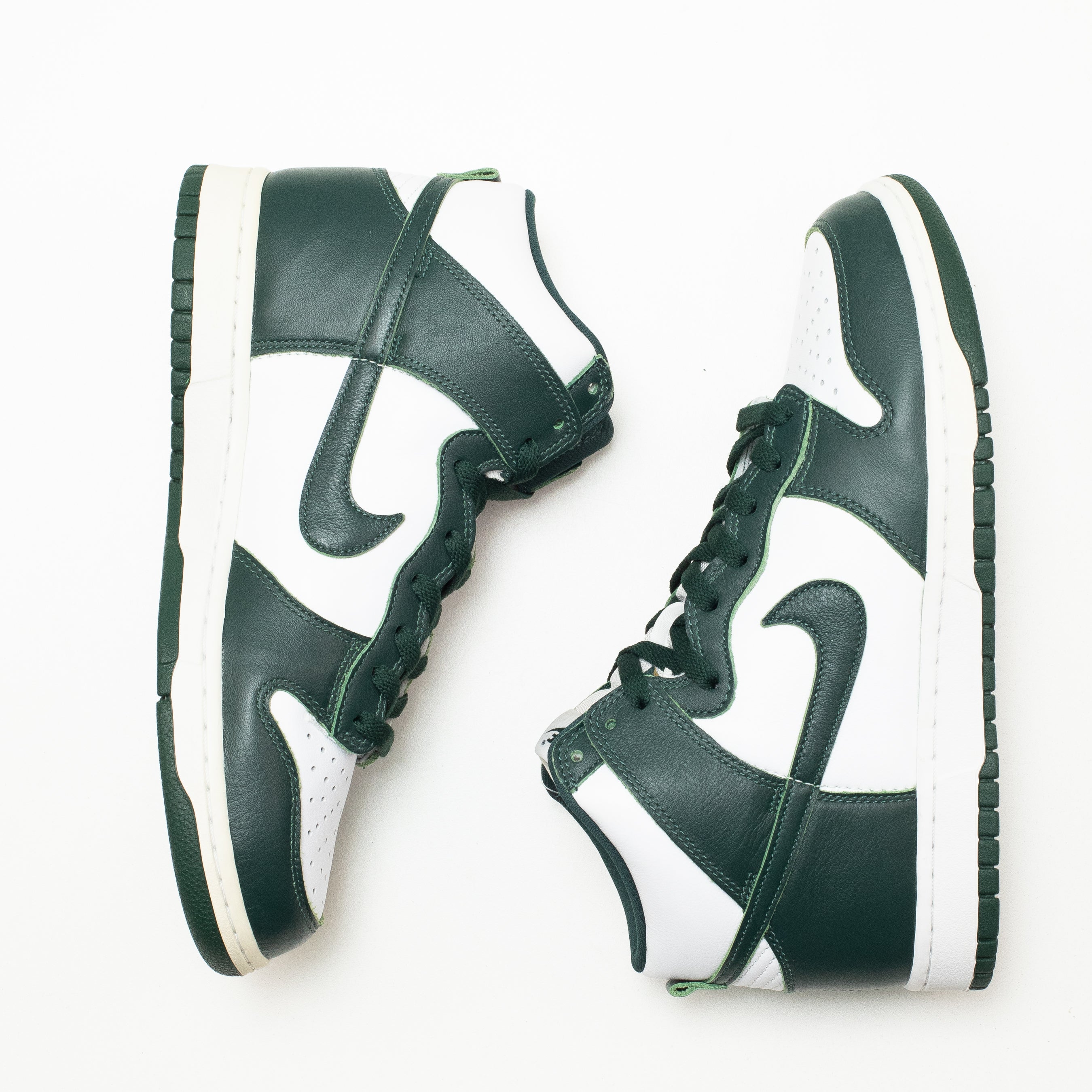NIKE DUNK HIGH SPARTAN GREEN [FLAWED - SIZE 9]
