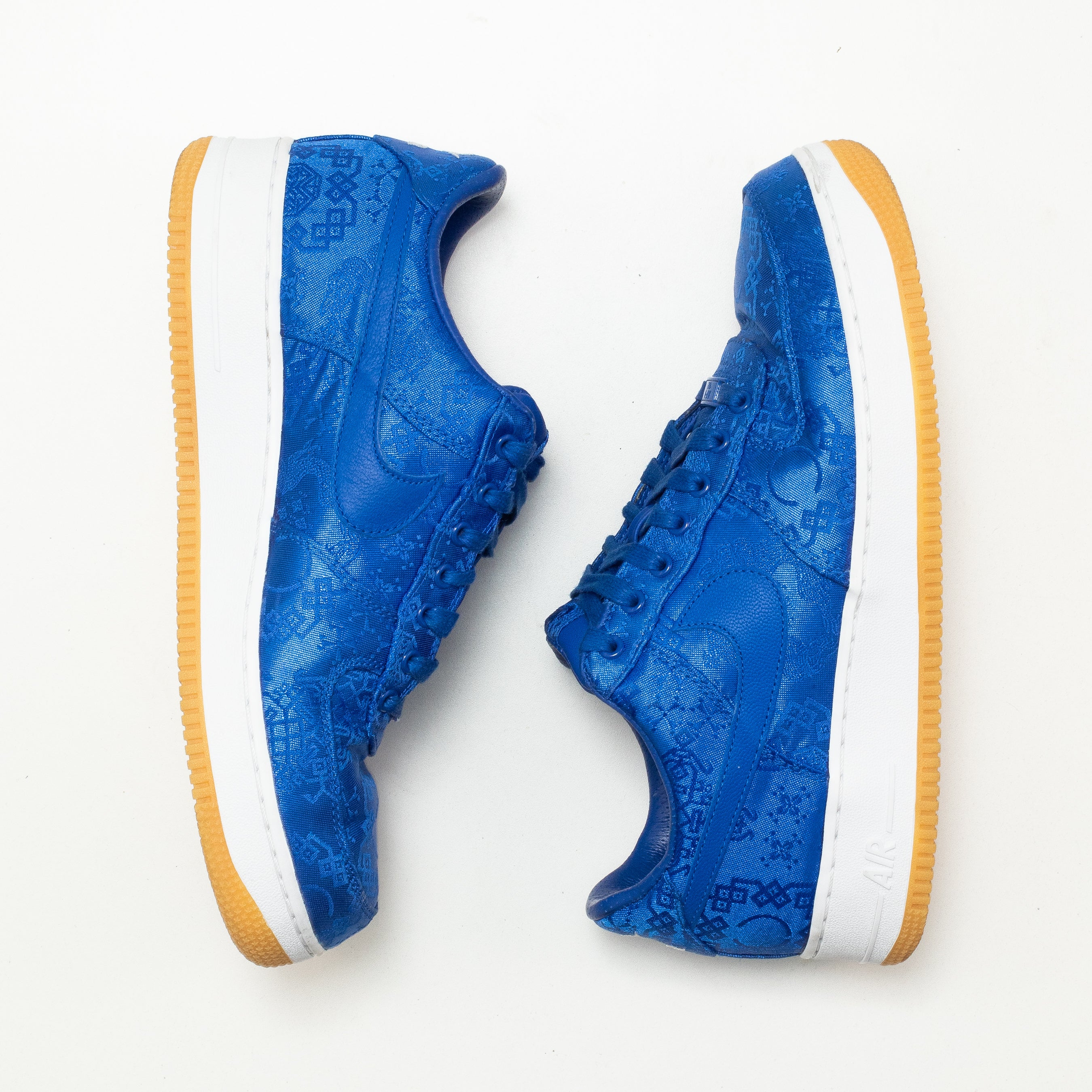 NIKE AIR FORCE 1 LOW CLOT BLUE SILK [USED - SIZE 10]