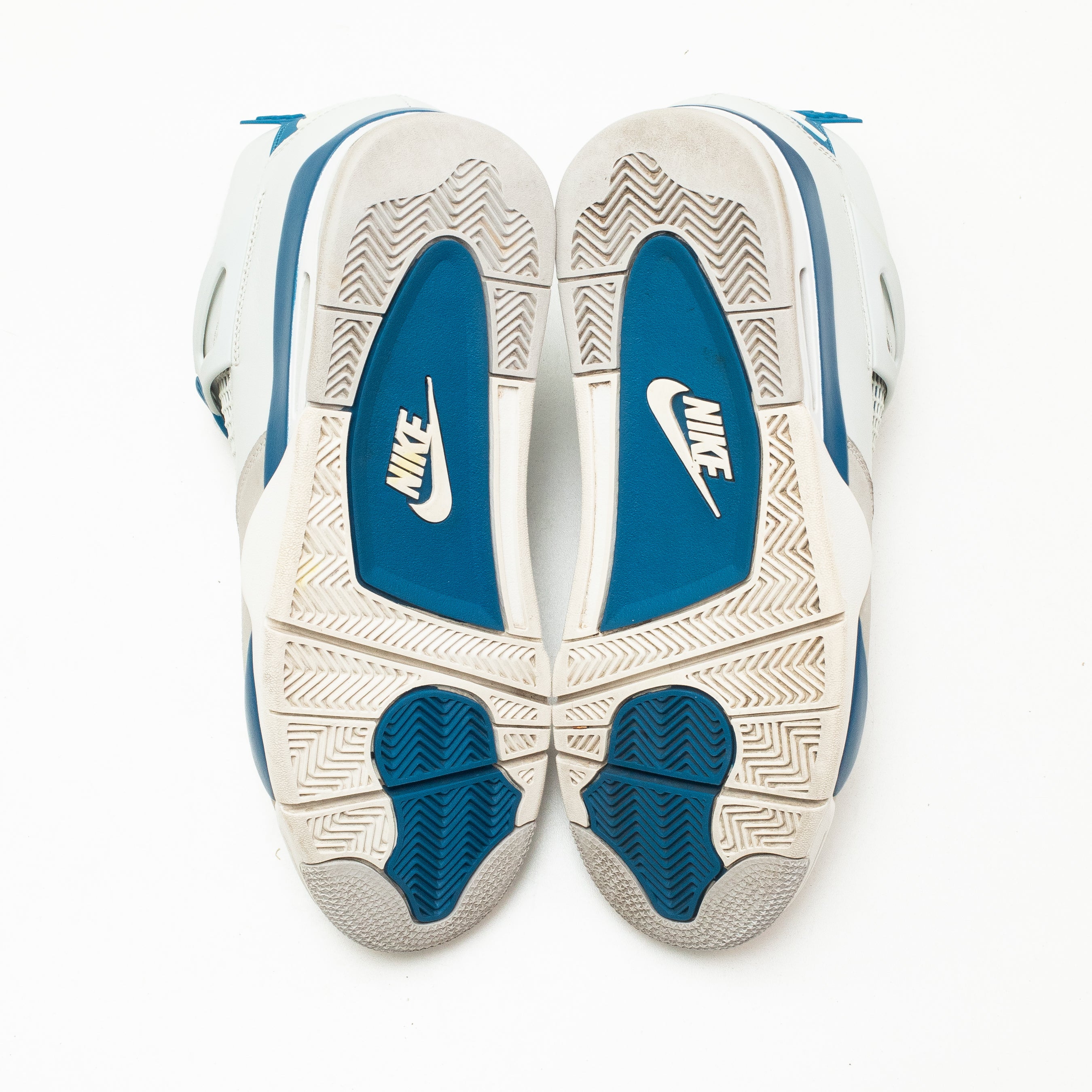 AIR JORDAN 4 MILITARY BLUE [USED - SIZE 10.5]