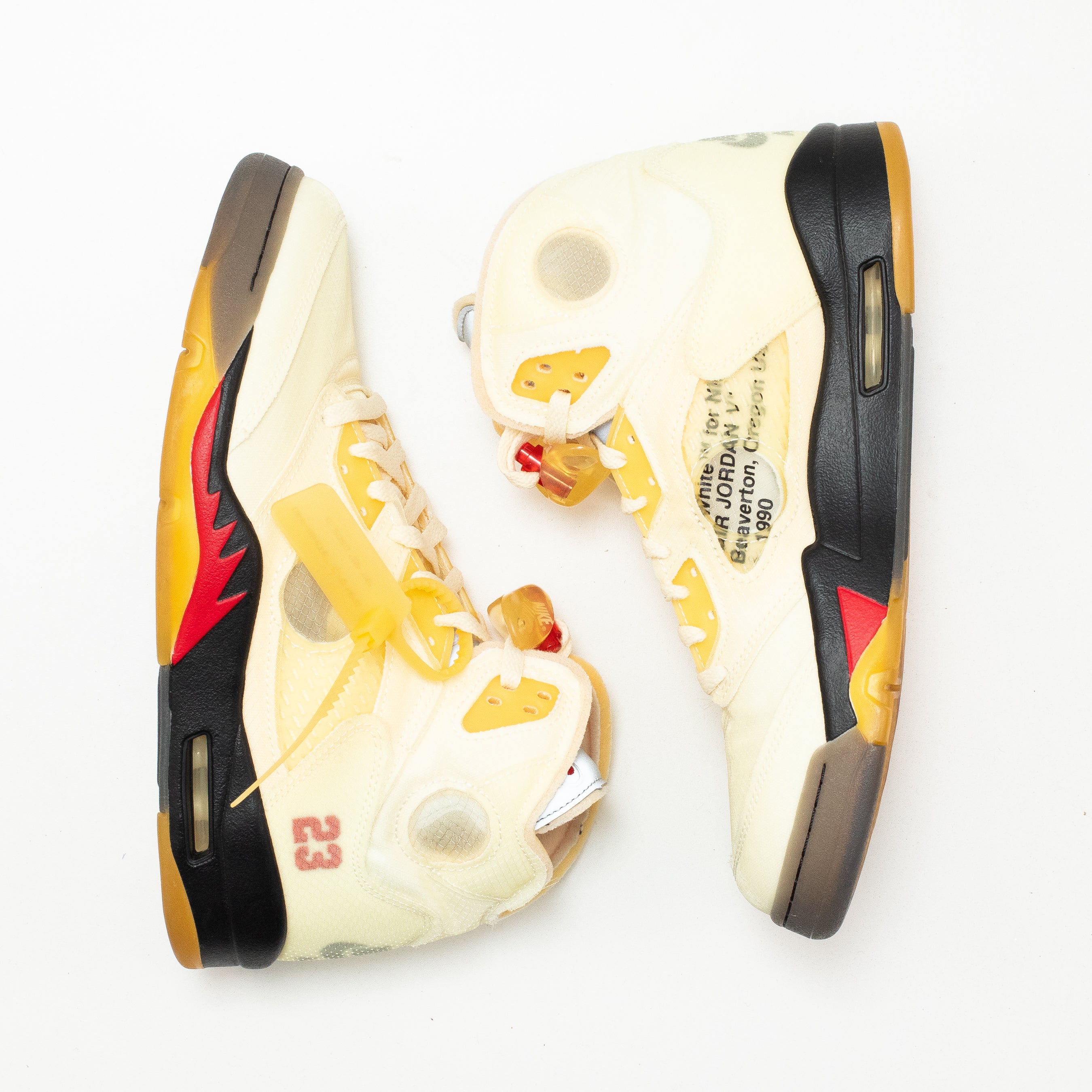AIR JORDAN 5 OFF WHITE SAIL [USED - SIZE 10.5]