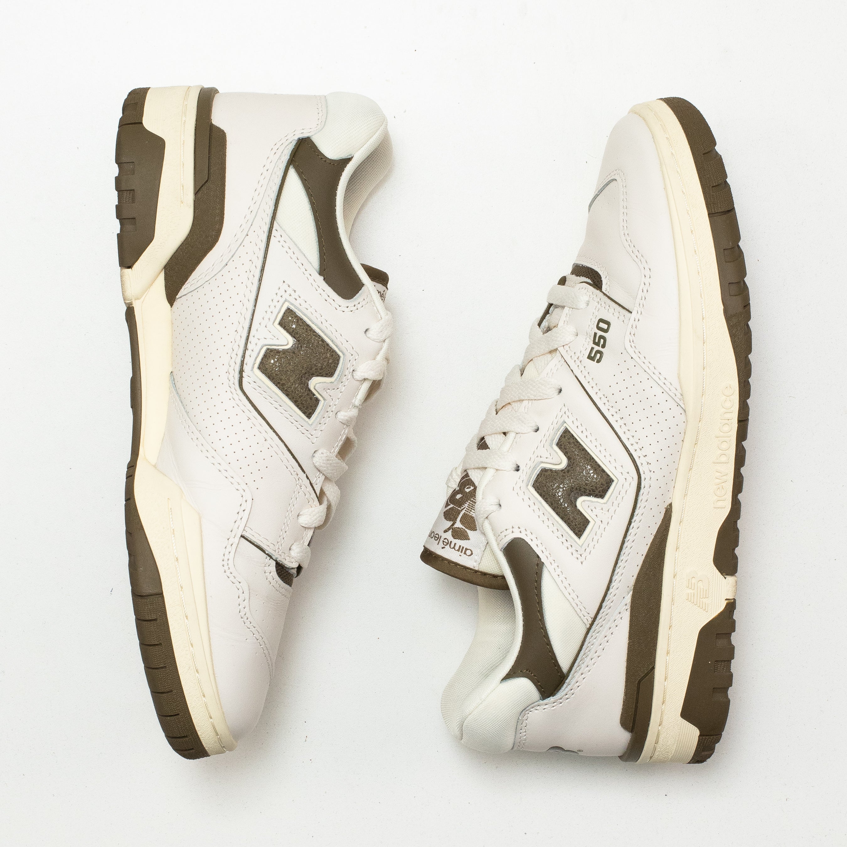 NEW BALANCE 550 AIME LEON DORE OLIVE [USED - SIZE 9]