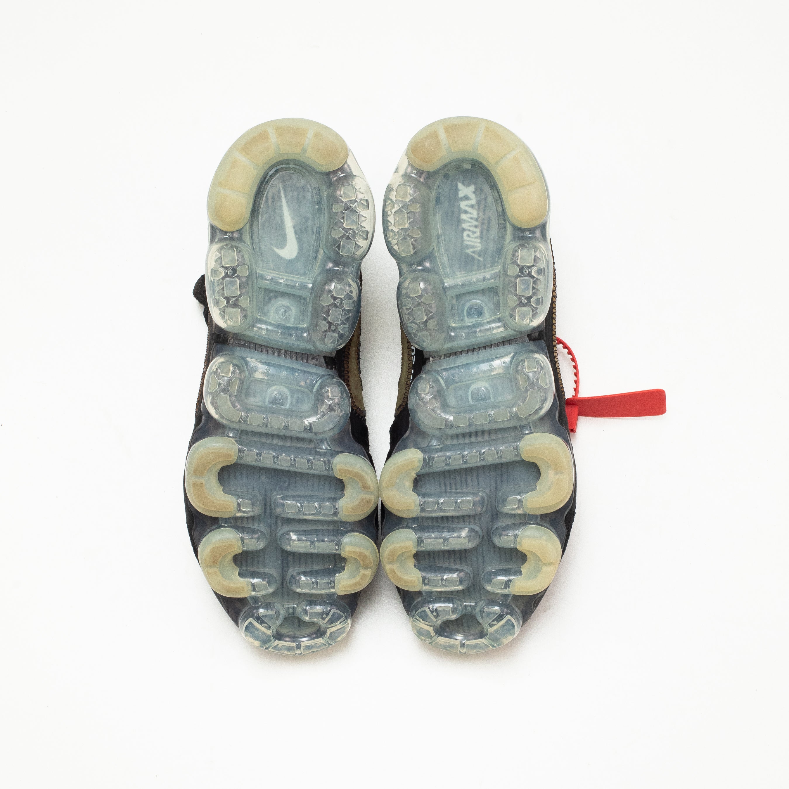 NIKE AIR VAPORMAX OFF WHITE BLACK [USED - SIZE 10]