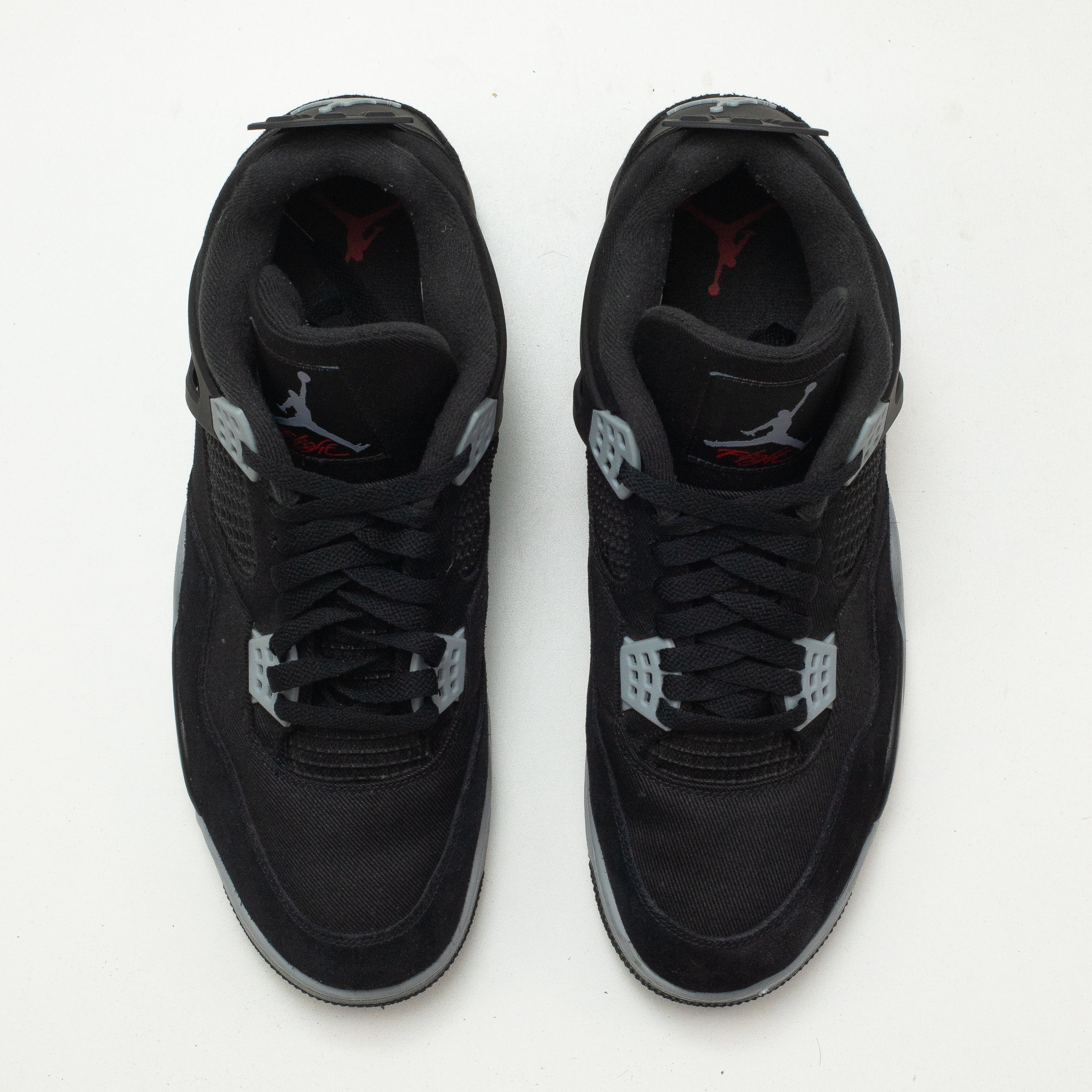 AIR JORDAN 4 BLACK CANVAS [USED - SIZE 13]