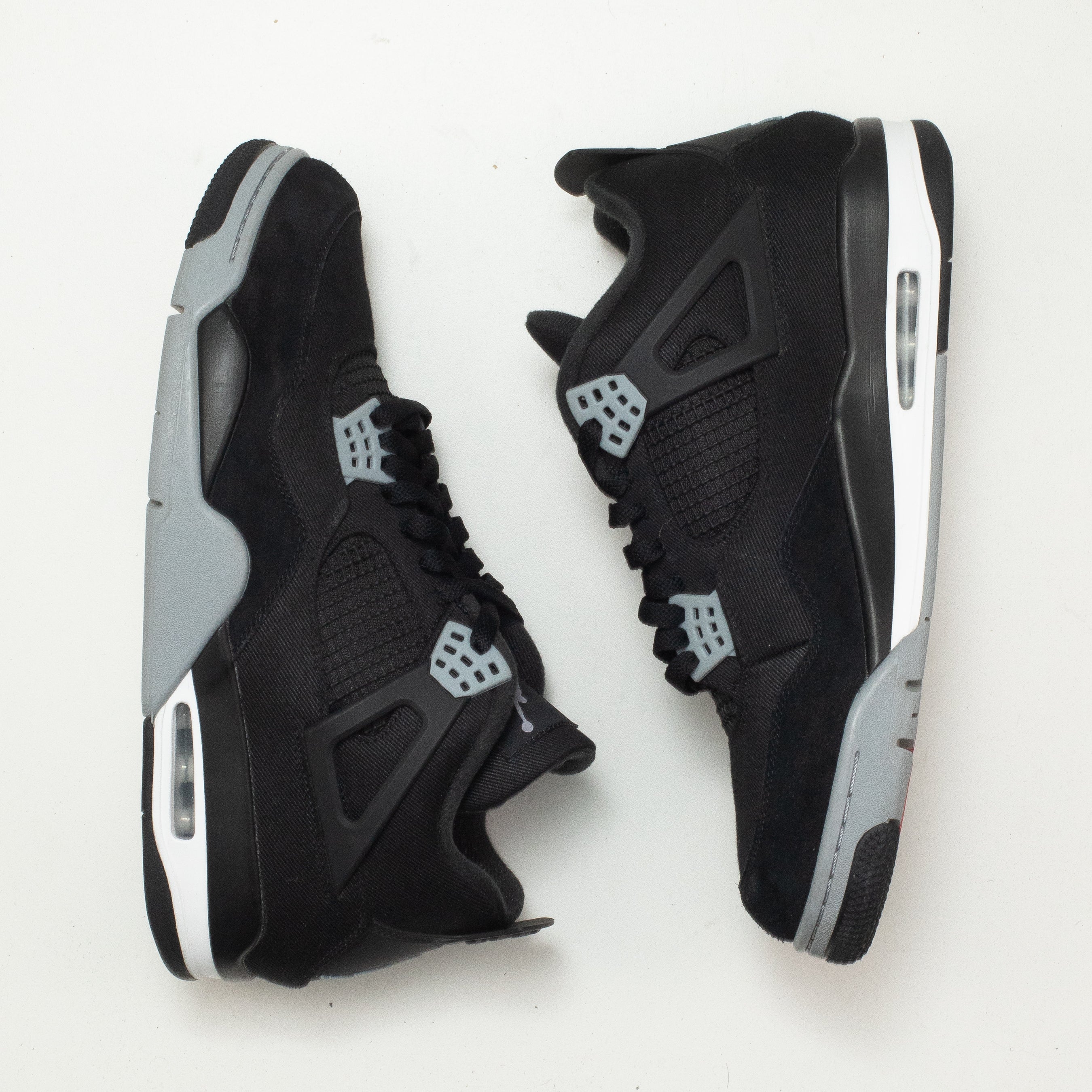 AIR JORDAN 4 BLACK CANVAS [USED - SIZE 13]