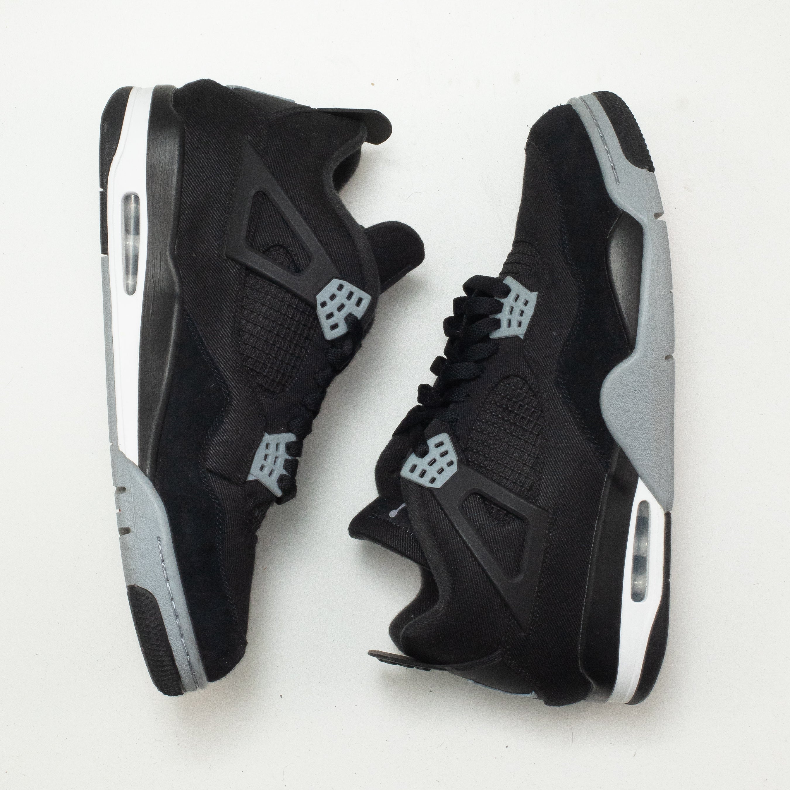 AIR JORDAN 4 BLACK CANVAS [USED - SIZE 13]