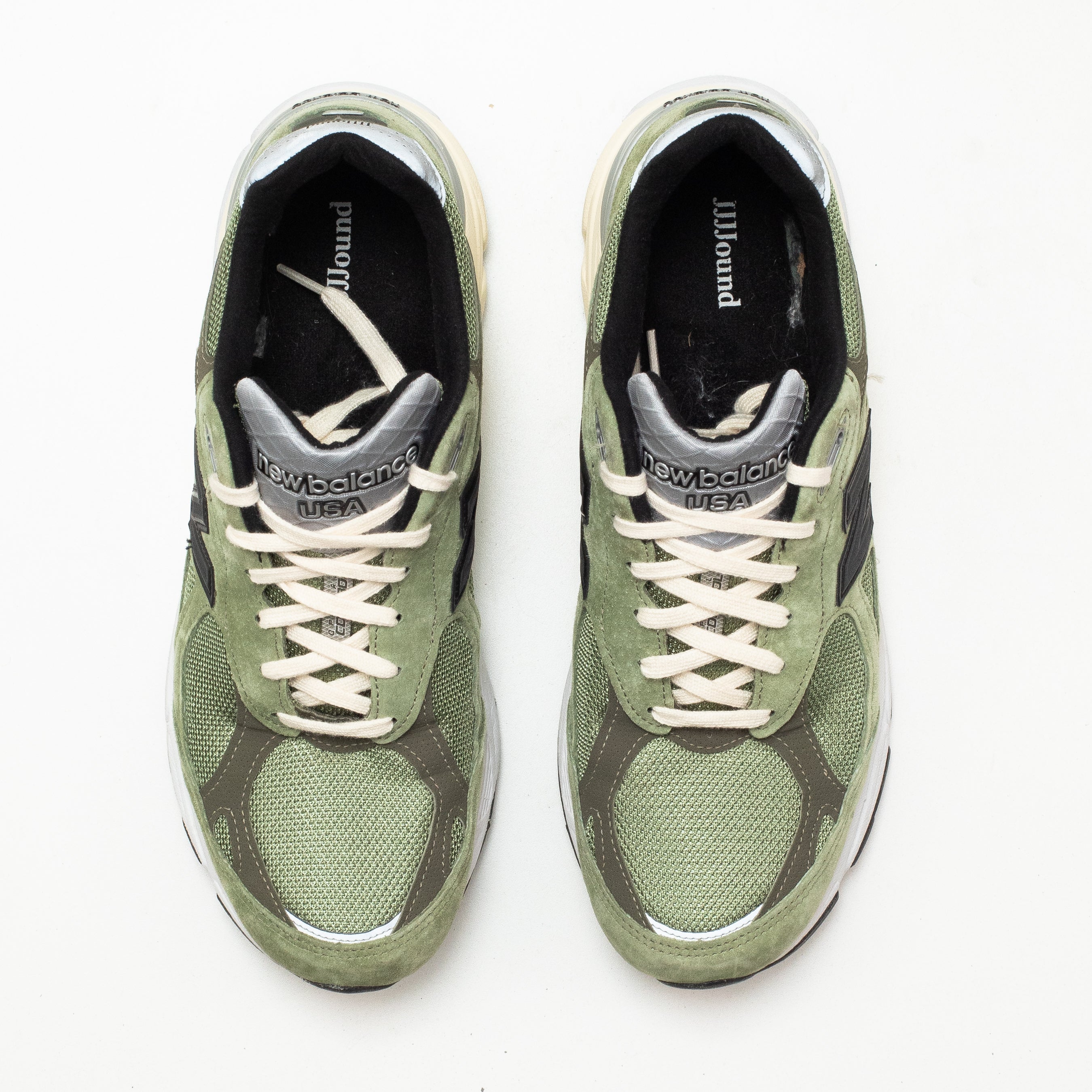 NEW BALANCE 990V3 MIUSA JJJJOUND OLIVE [USED - SIZE 10.5]