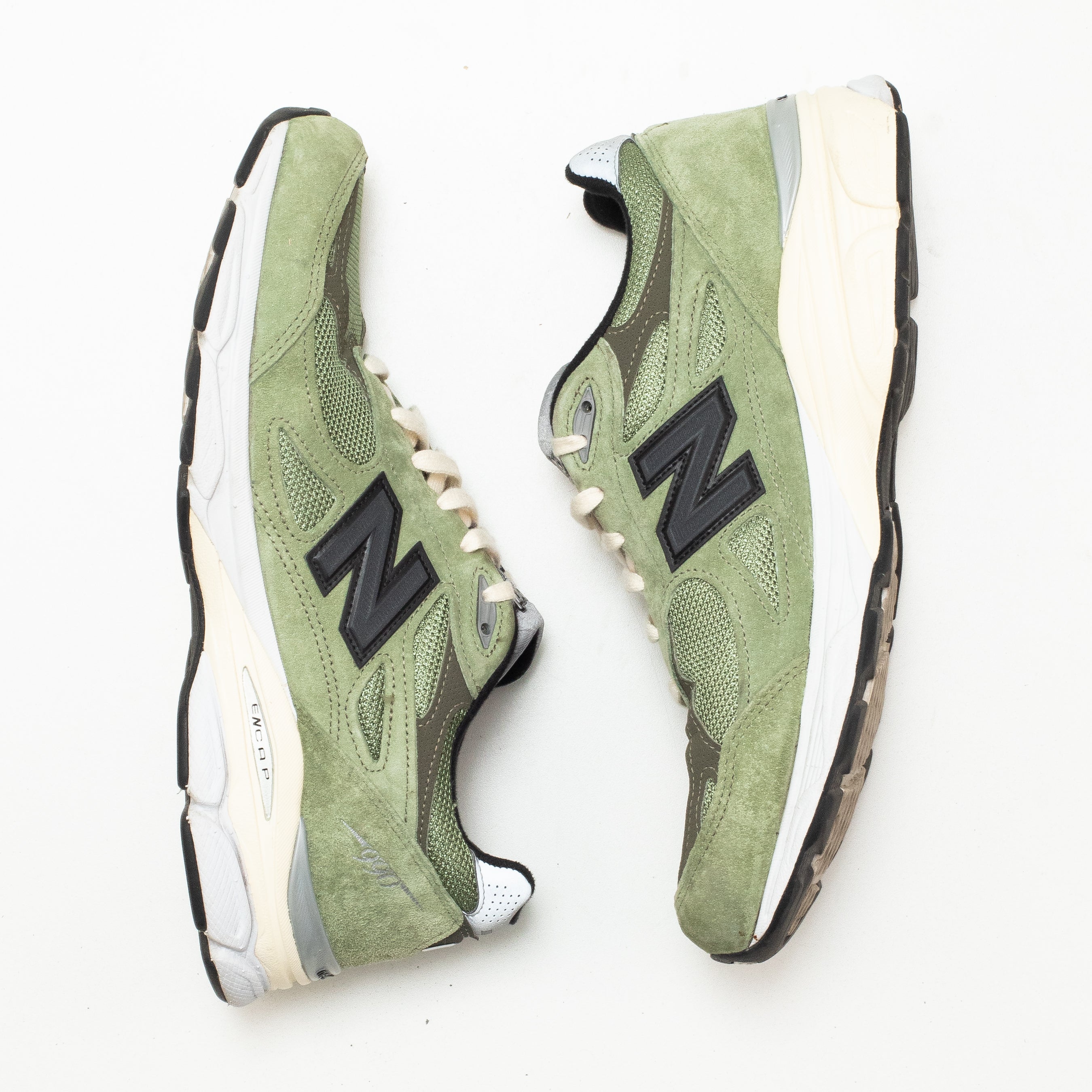 NEW BALANCE 990V3 MIUSA JJJJOUND OLIVE [USED - SIZE 10.5]
