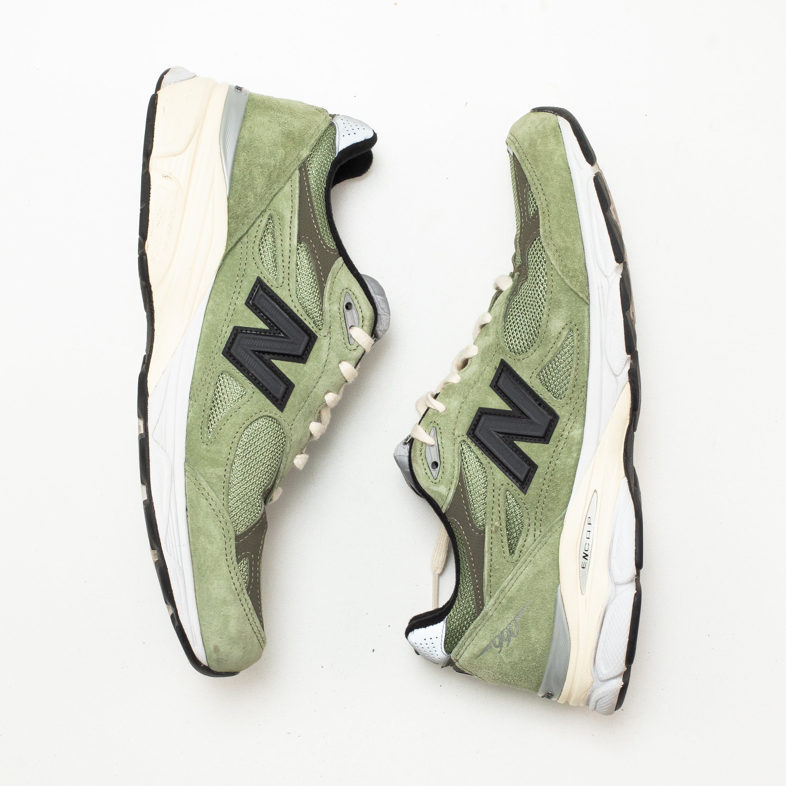 NEW BALANCE 990V3 MIUSA JJJJOUND OLIVE [USED - SIZE 10.5]