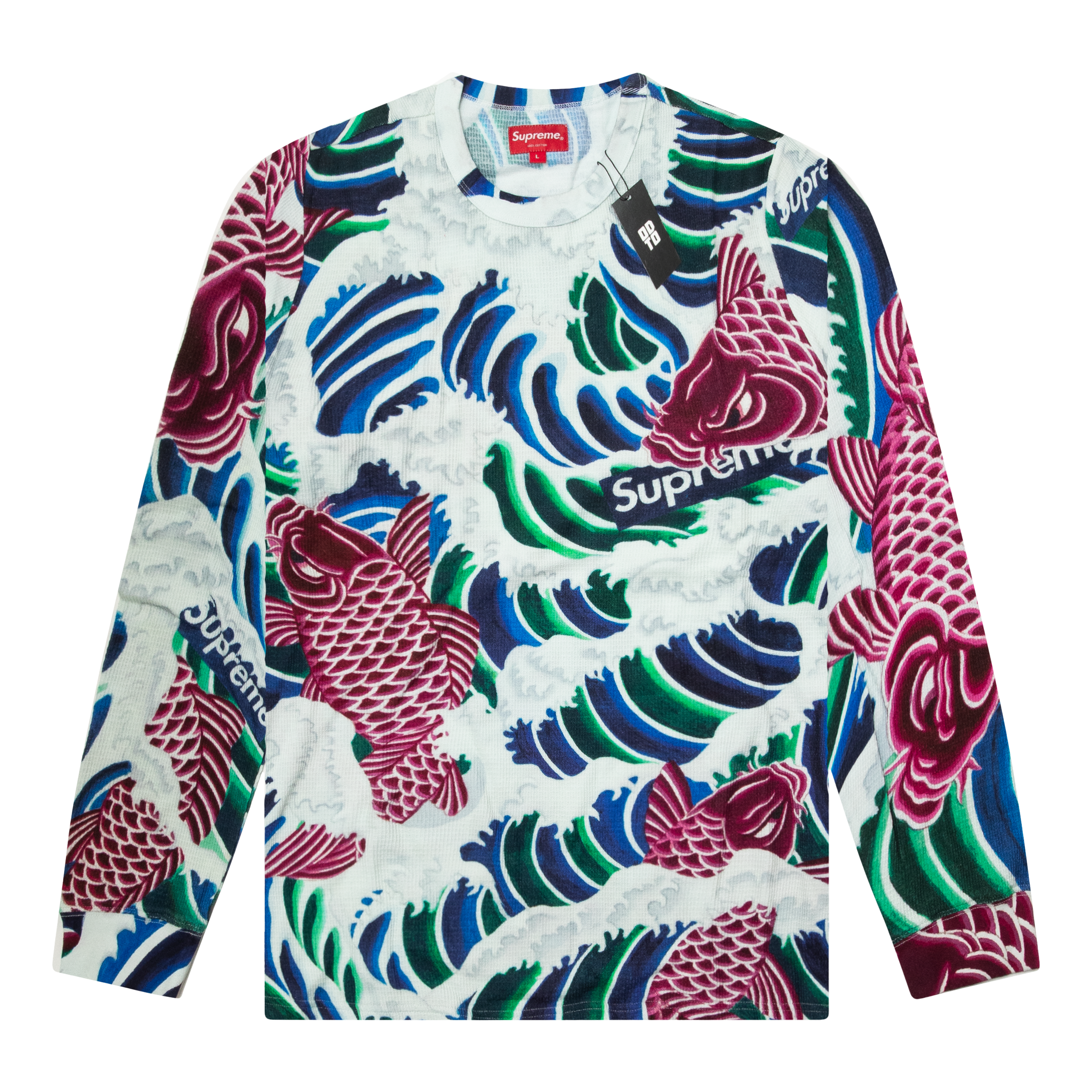 SUPREME WAVES L/S TOP MULTI