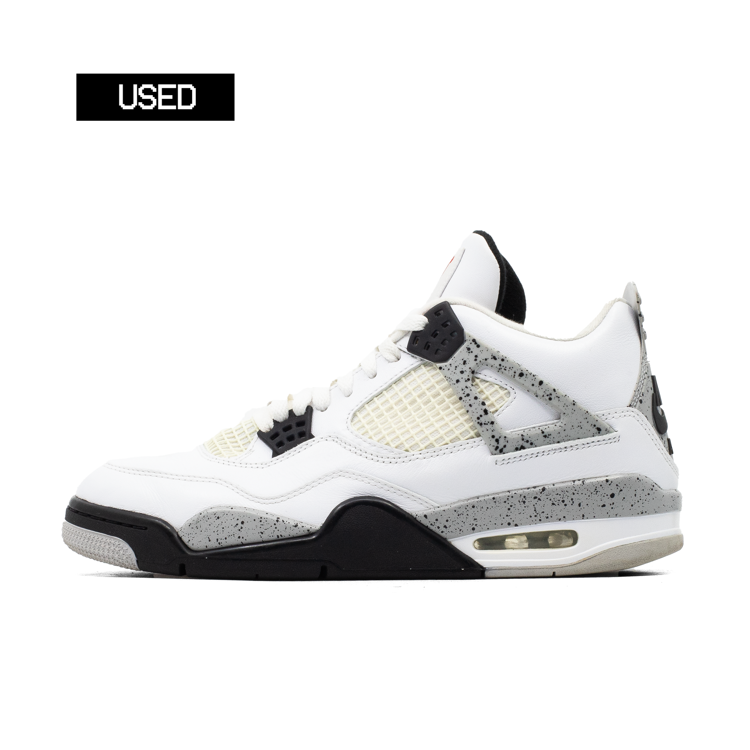 AIR JORDAN 4 WHITE CEMENT (2016) [USED - SIZE 10]