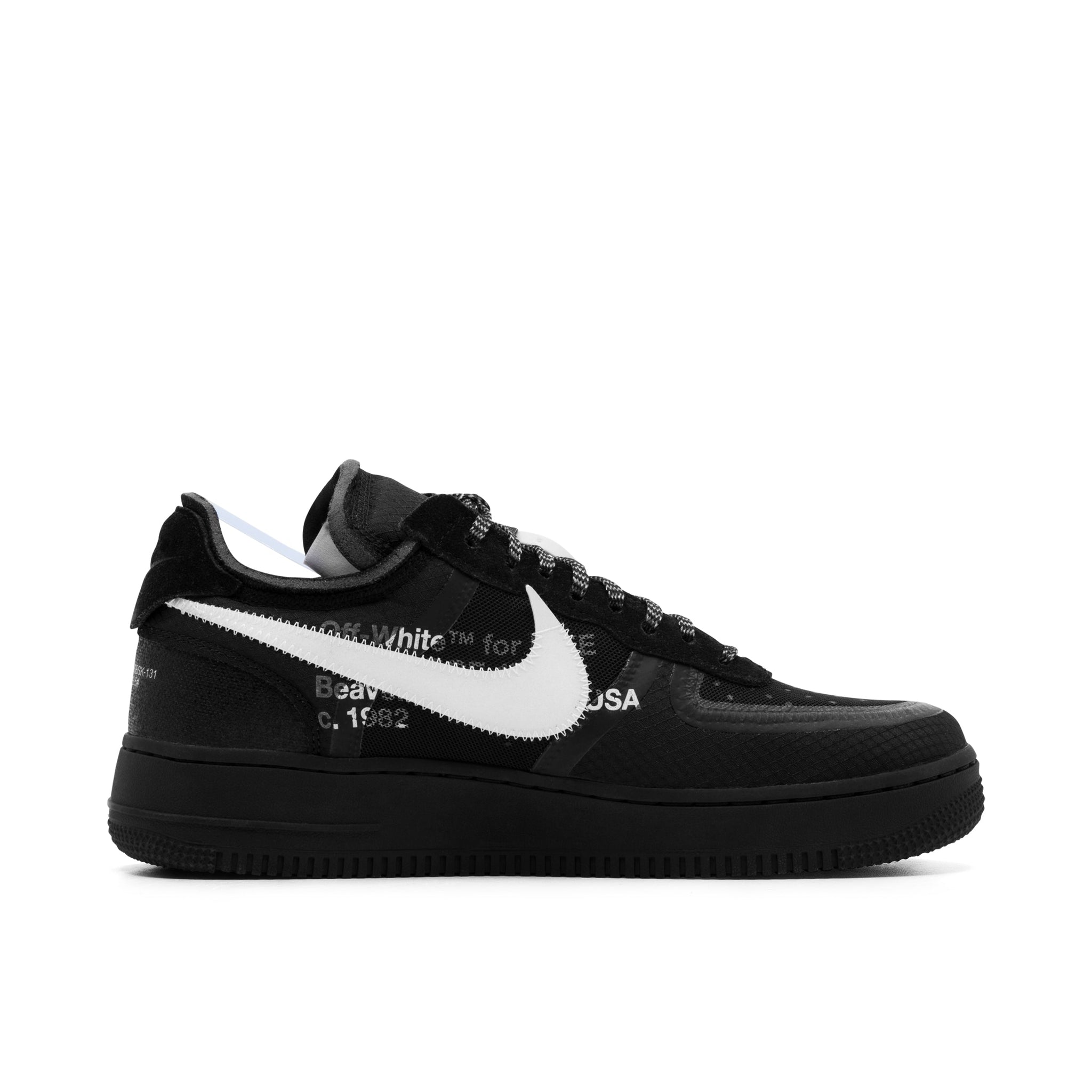 NIKE AIR FORCE 1 LOW OFF-WHITE BLACK