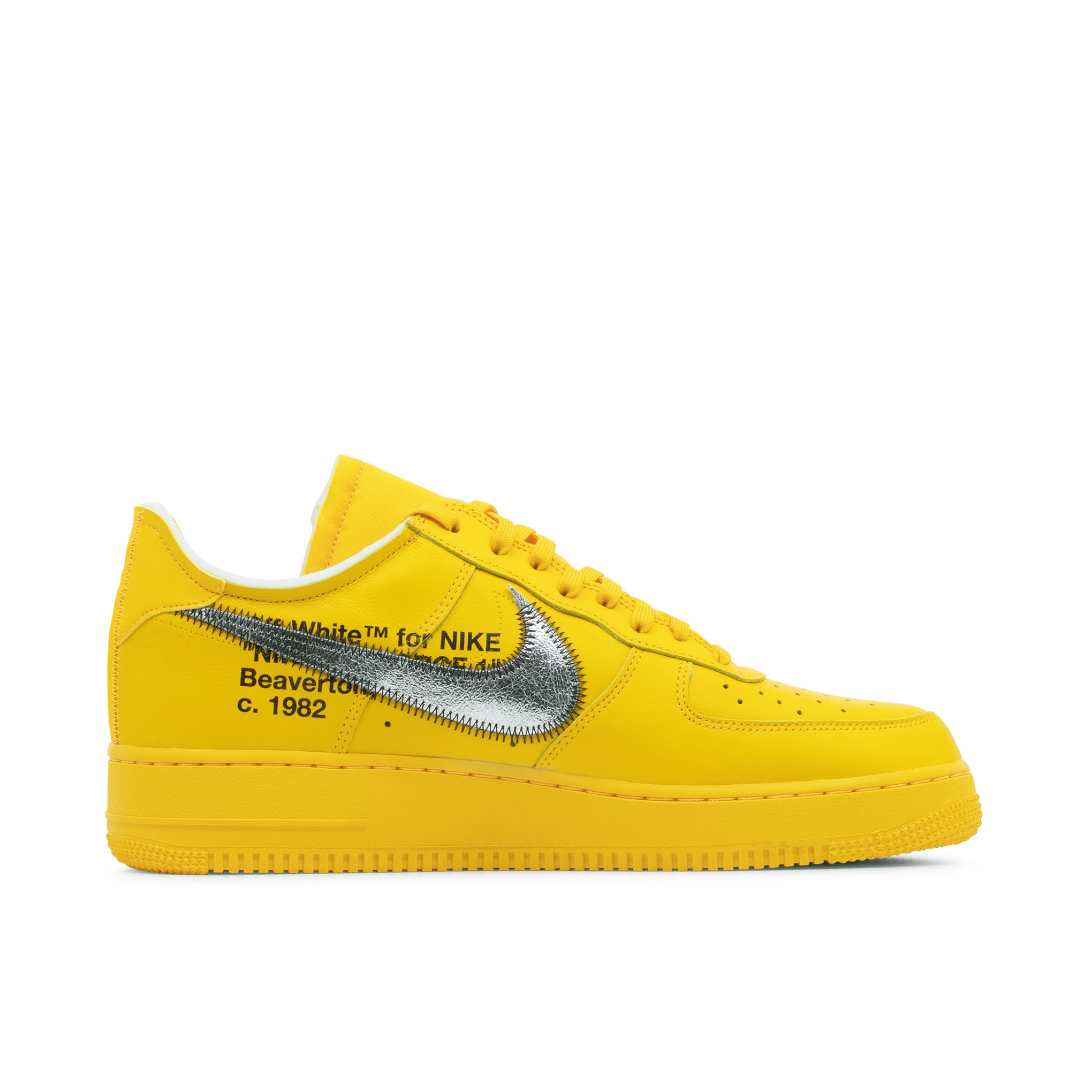 NIKE AIR FORCE 1 LOW OFF-WHITE UNIVERSITY GOLD
