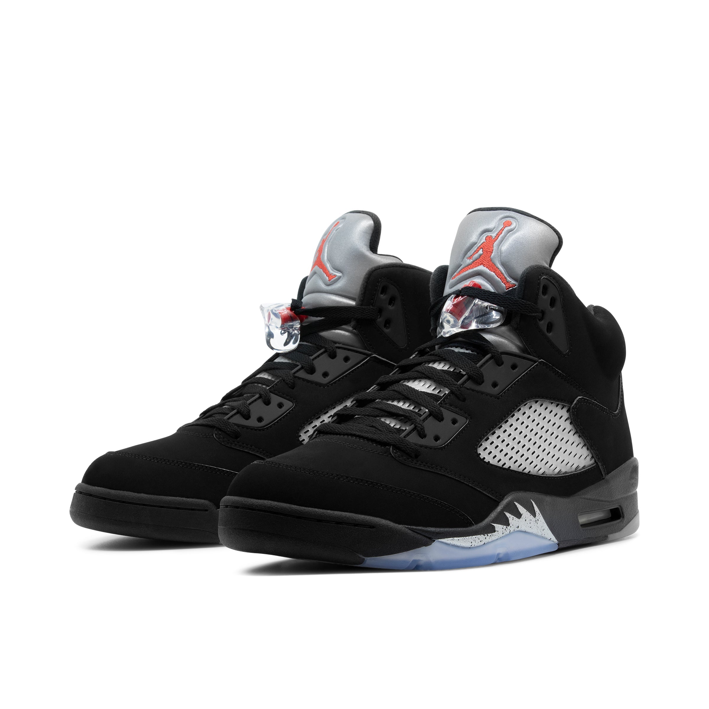 Jordan 5 clearance black metallic silver