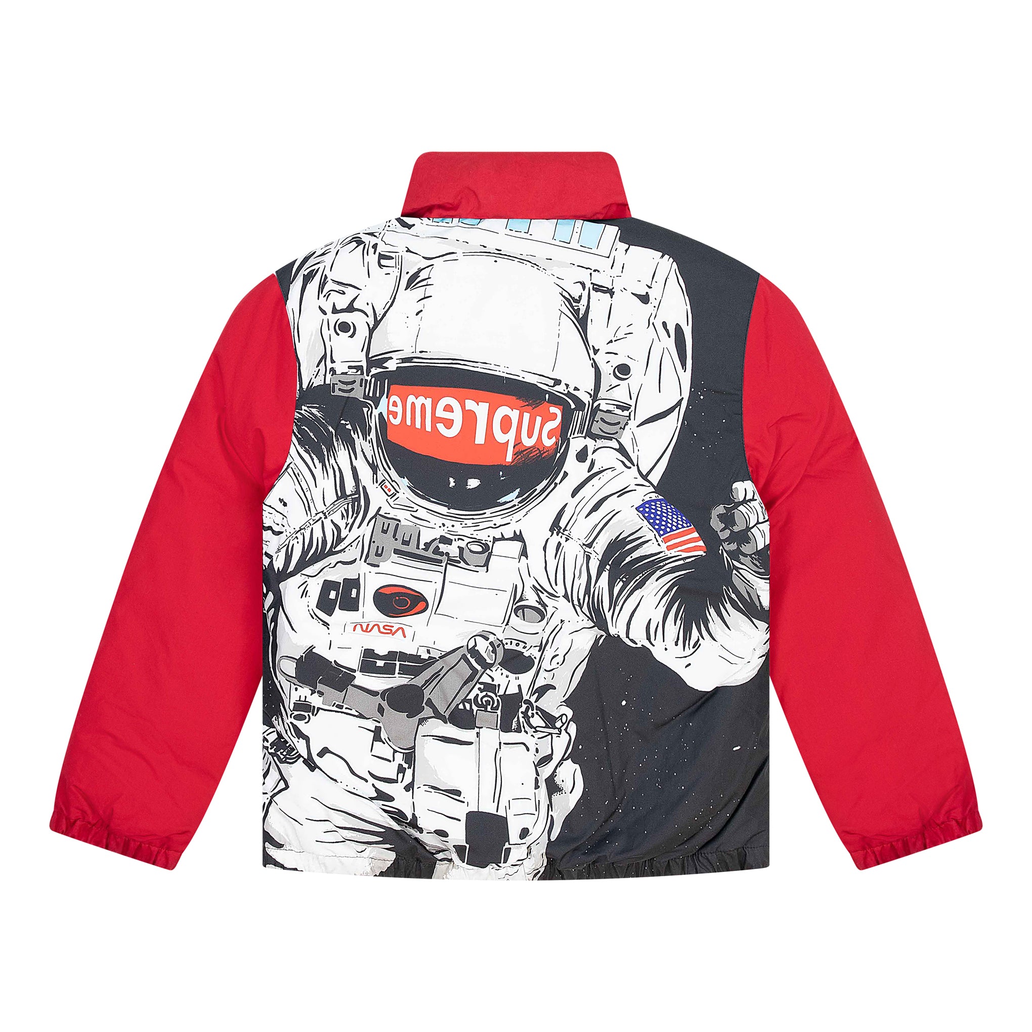 SUPREME ASTRONAUT PUFFY JACKET RED
