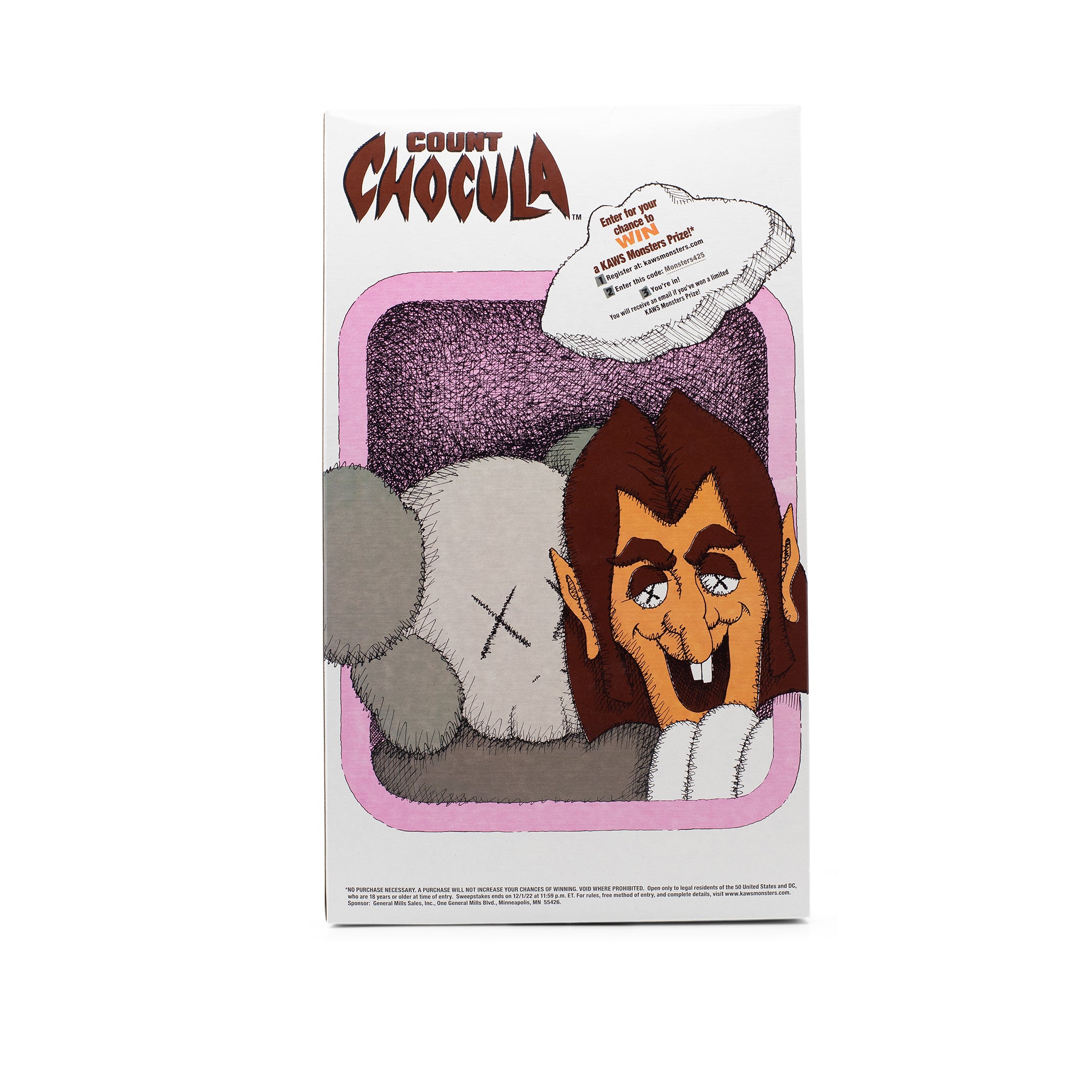 KAWS MONSTERS CEREAL COUNT CHOCULA